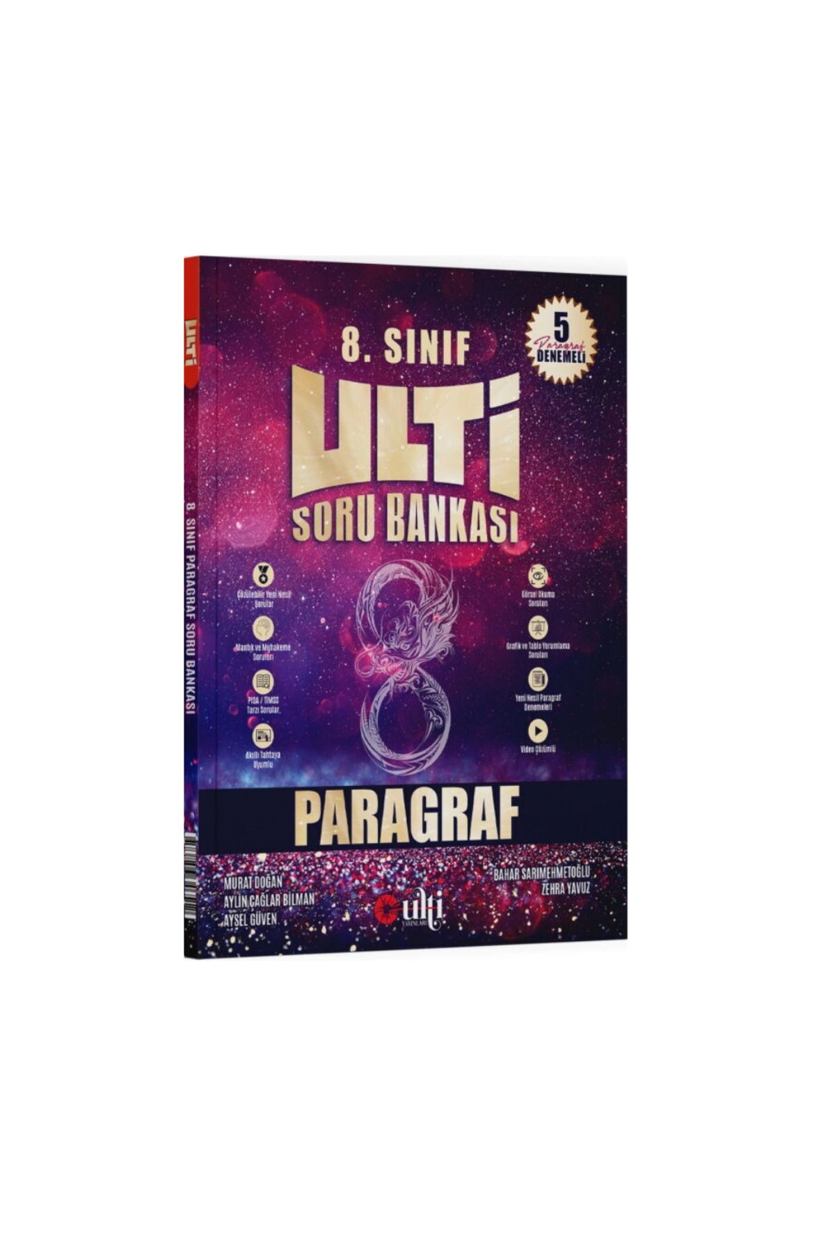 Bes Yayınları Ulti Yayınları 8. Sınıf Paragraf Soru Bankası