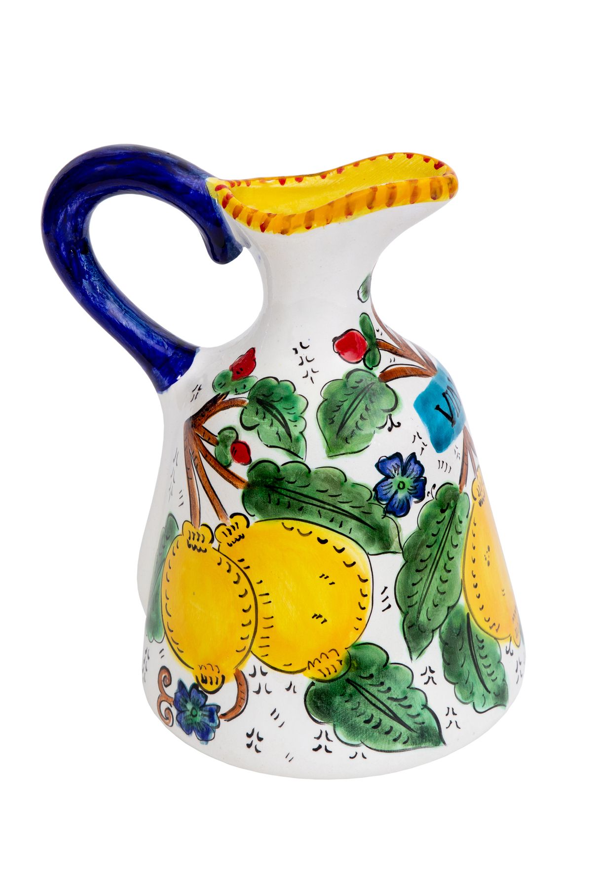 Feeling Good Inside Sicilian Lemon Collection Handmade Seramik Sürahi