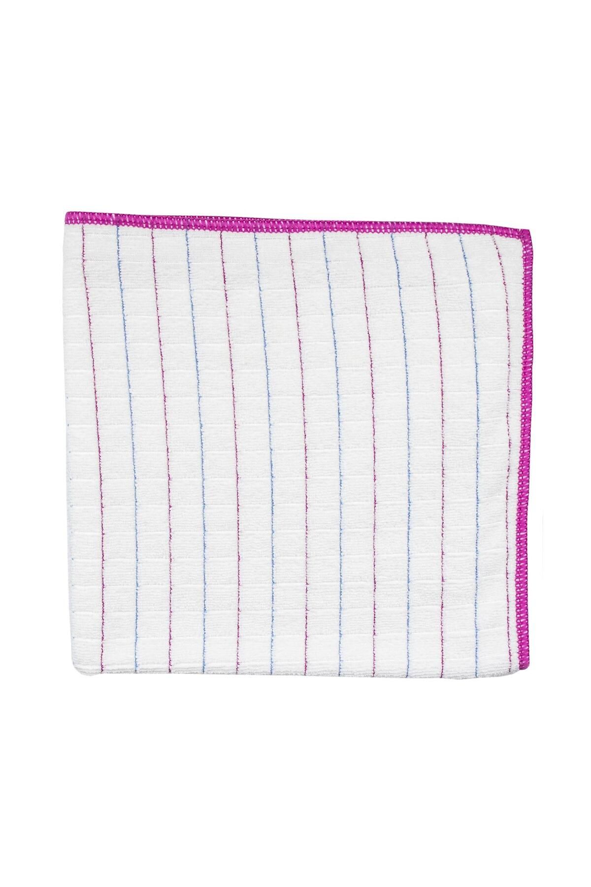Silver SİLVER KARELİ OVMA BEZİ 40X40 320 GSM 2'Lİ