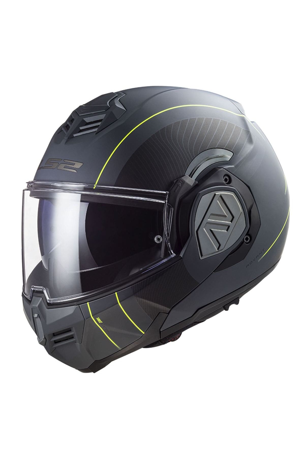 LS2 ADVANT COOPER MAT TITANIUM-SİYAH KASK
