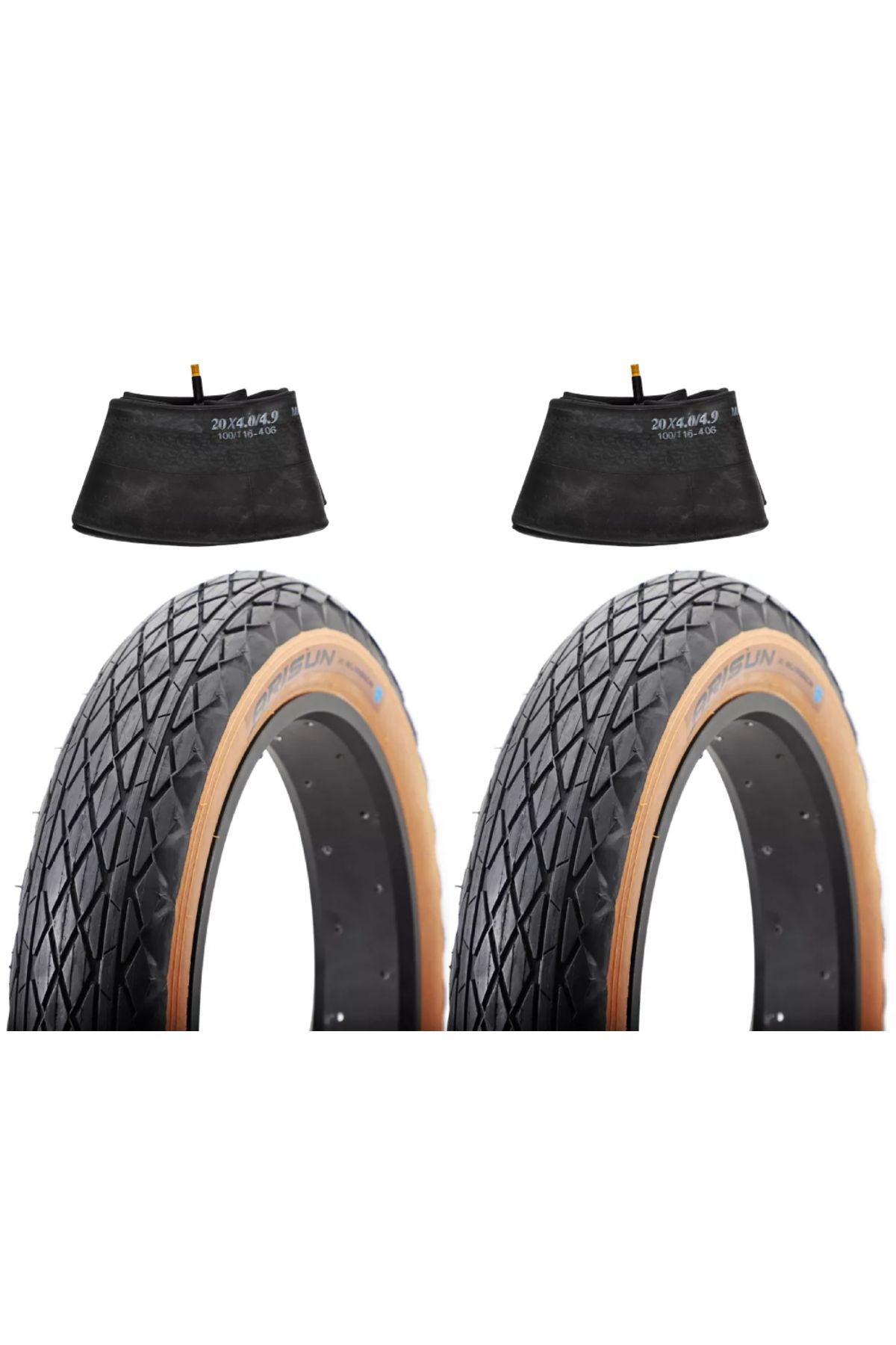 Chaoyang ARISUN 20x4.00 3mm Zırhlı FatBike Bisiklet Lastik Seti