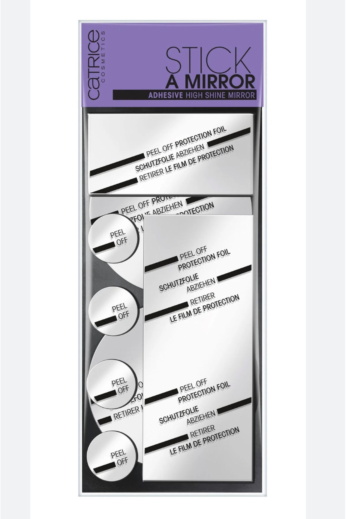 Catrice Stick a mirror 8 adet ayna Sticker makyaj aynası 010 Set One