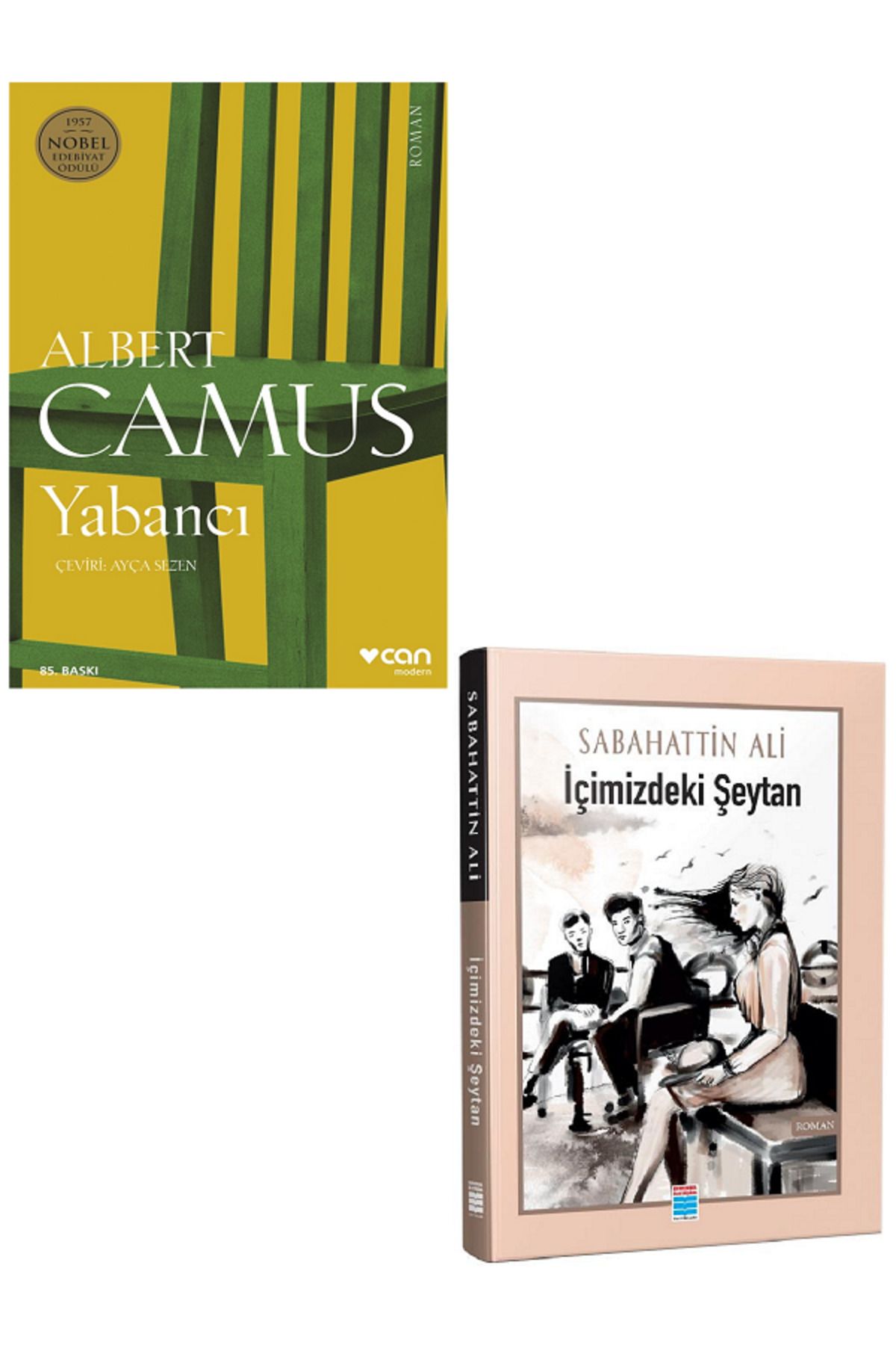Evrensel İletişim Yayınları Yabancı + İçimizdeki Şeytan / 2 KİTAP SET
