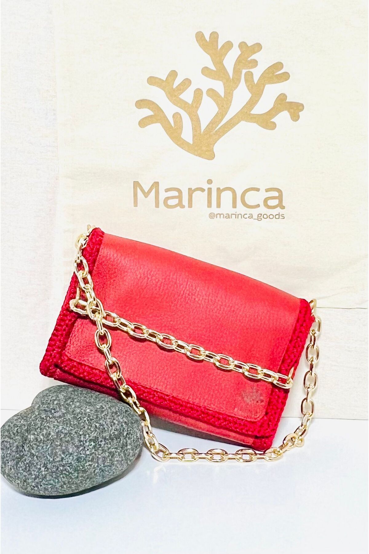 Marinca Pecora Hakiki Gerçek Deri Omuz El Çantası
