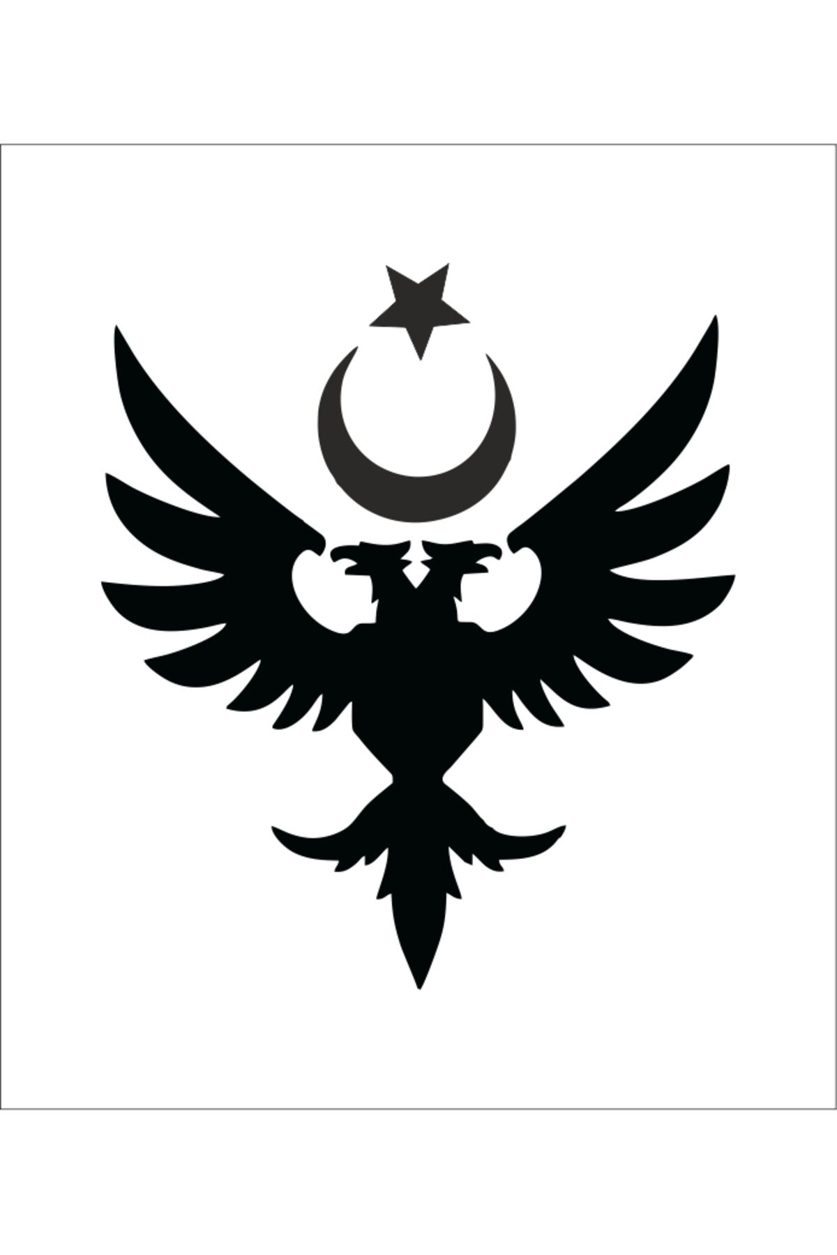 RVT Design Ay Yıldız Kartal Sticker