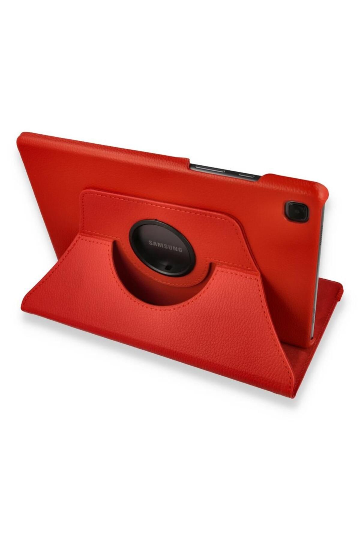 Teknokap Samsung Galaxy Tab A7 T500 T505 T507 Tablet Kılıf 360 Derece Dönebilen Standlı