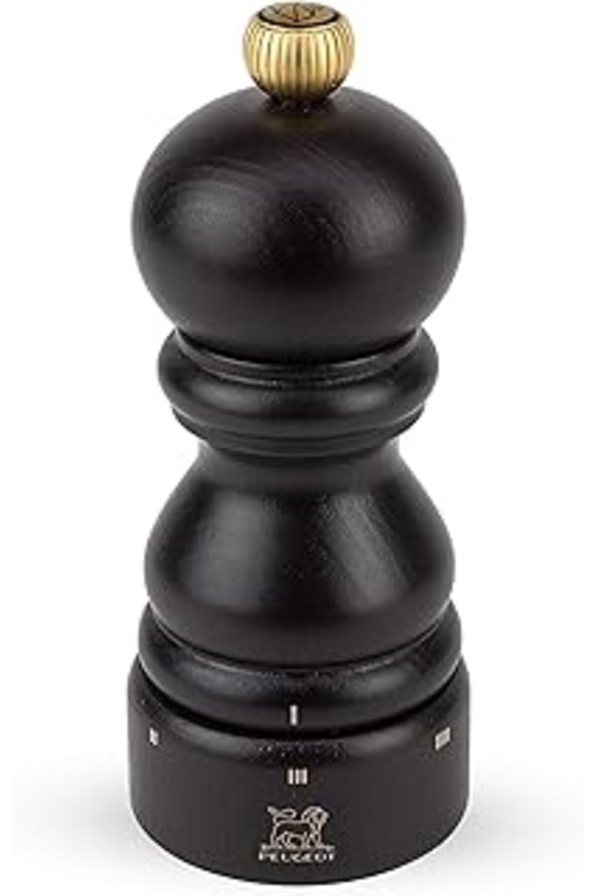 Mu Art Ahşap Peugeot Paris Manuel Karabiber Değirmeni, Öğütme Derecesi Ayarı U'Select, Yükseklik: 12 Cm, Ahşap,