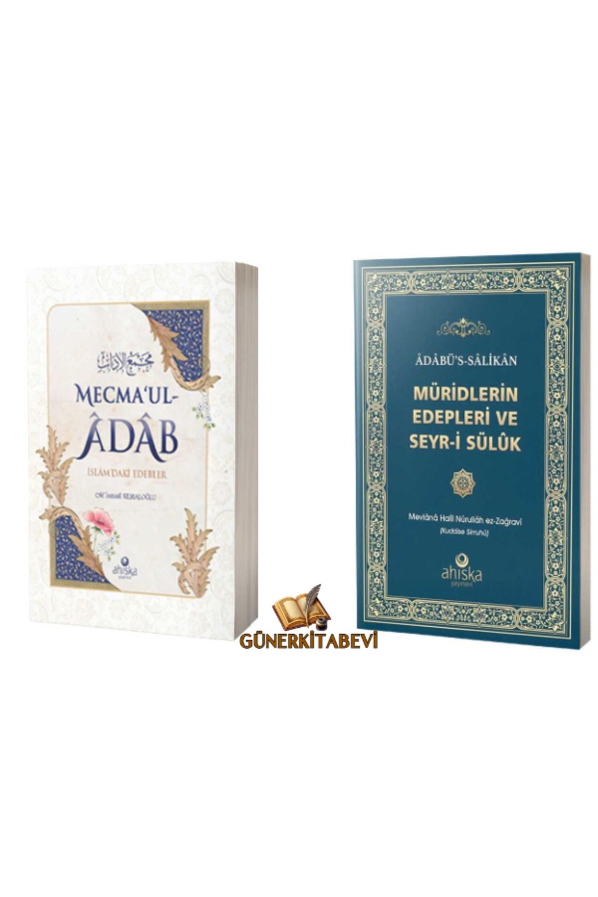Ahıska Yayınevi Mecmaul Adab & Müridlerin Edepleri 2 kitap