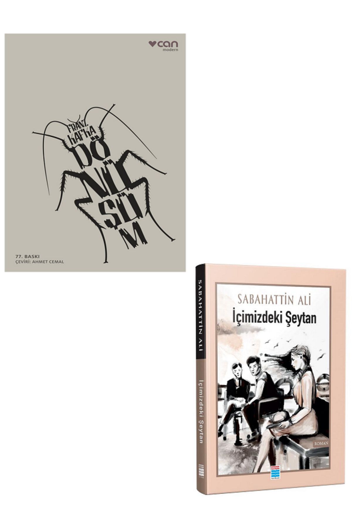 Evrensel İletişim Yayınları Dönüşüm + İçimizdeki Şeytan / 2 KİTAP SET