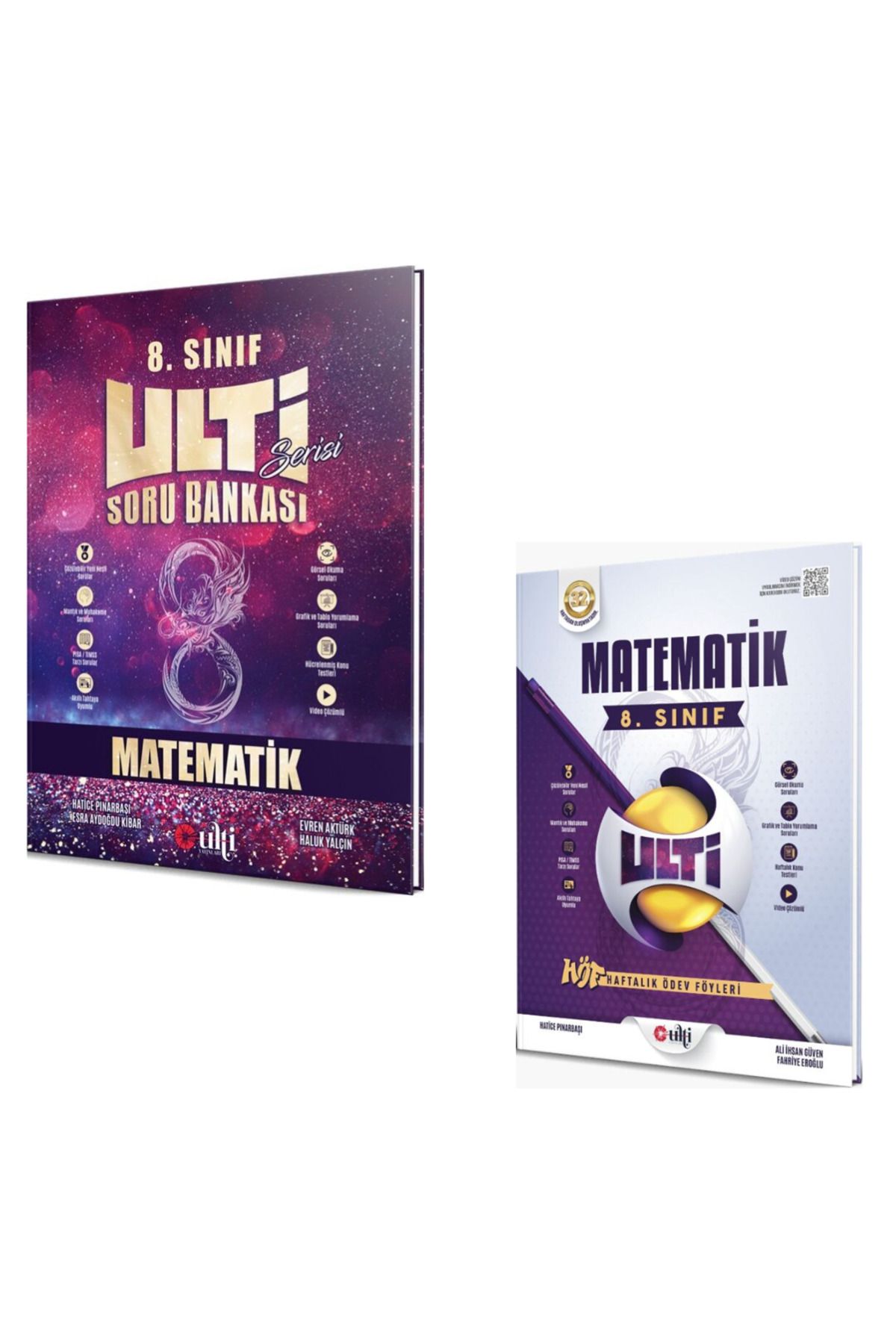 Bes Yayınları Ulti Yayınları 8. Sınıf Matematik Haftalık Ödev Föyleri ve Soru Bankası