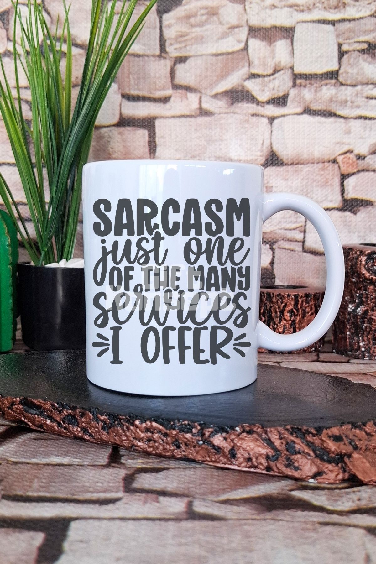giftkonsept Sarcasm Just One Of My Many Services Esprili Hediyelik Baskılı Çay Kahve Sunum Kupa Bardak