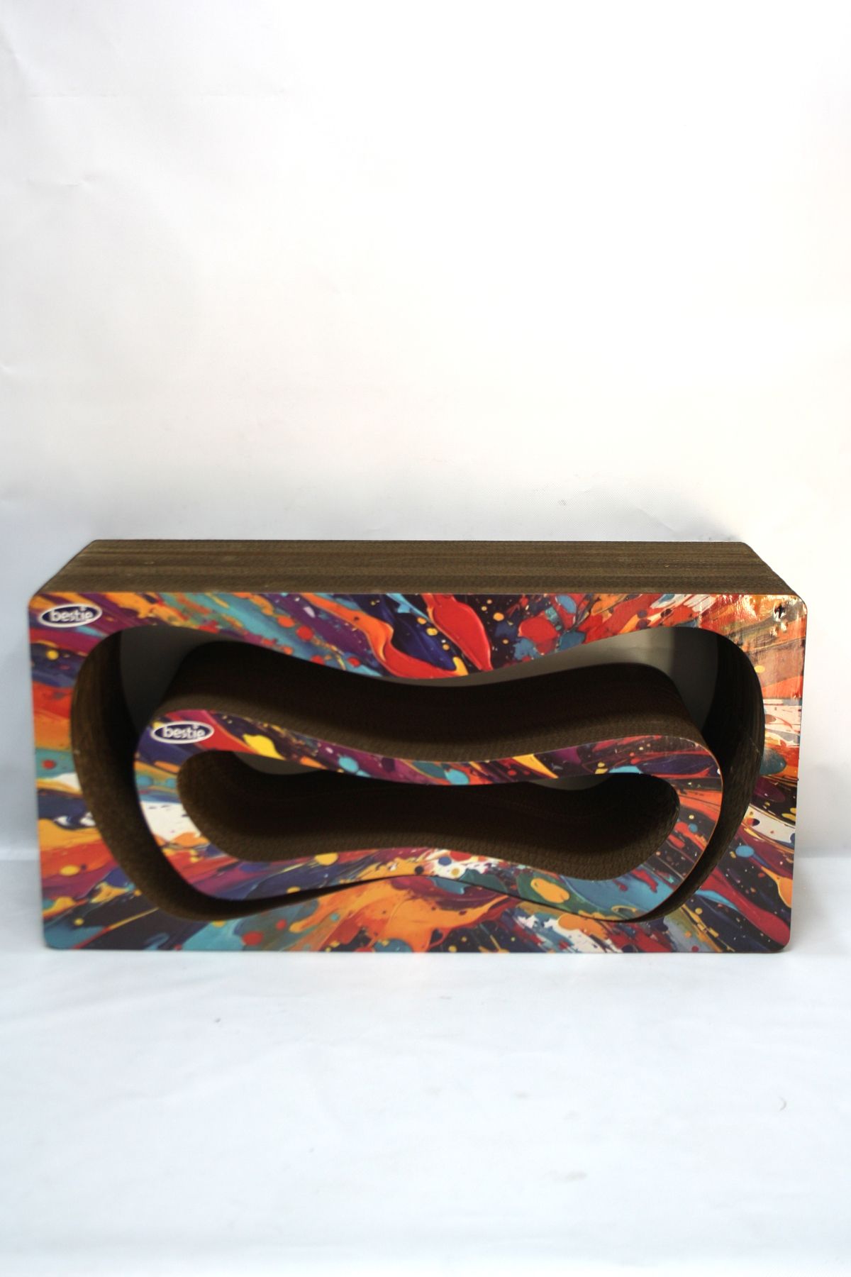 Bestie-Mega Set of 2 - Cat Scratching Sofa Cardboard Cat Scratching Horizontal Scratching 2
