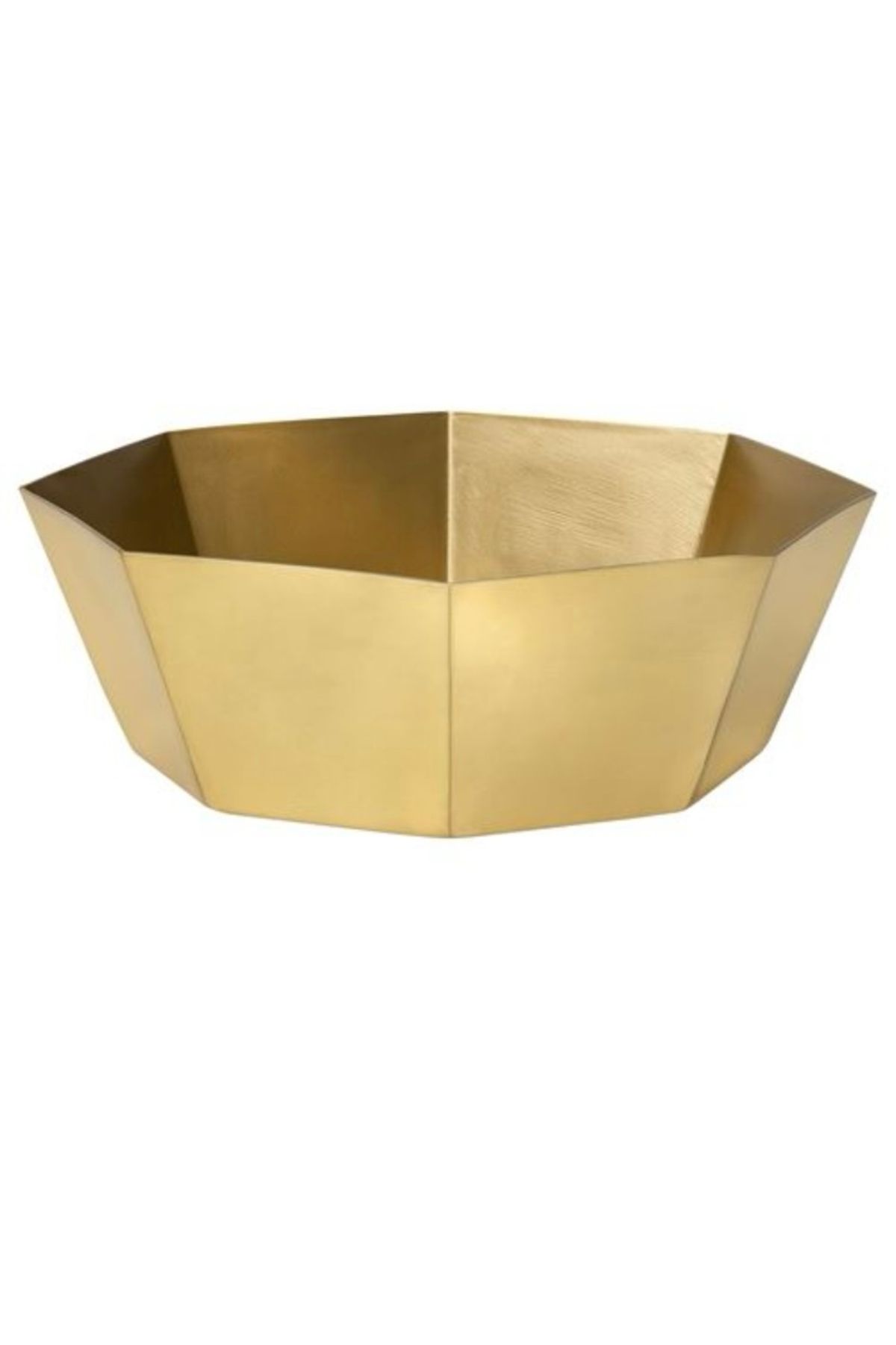 IKEA Gokvalla alüminyum servis kasesi, altın rengi, 26x26x9cm