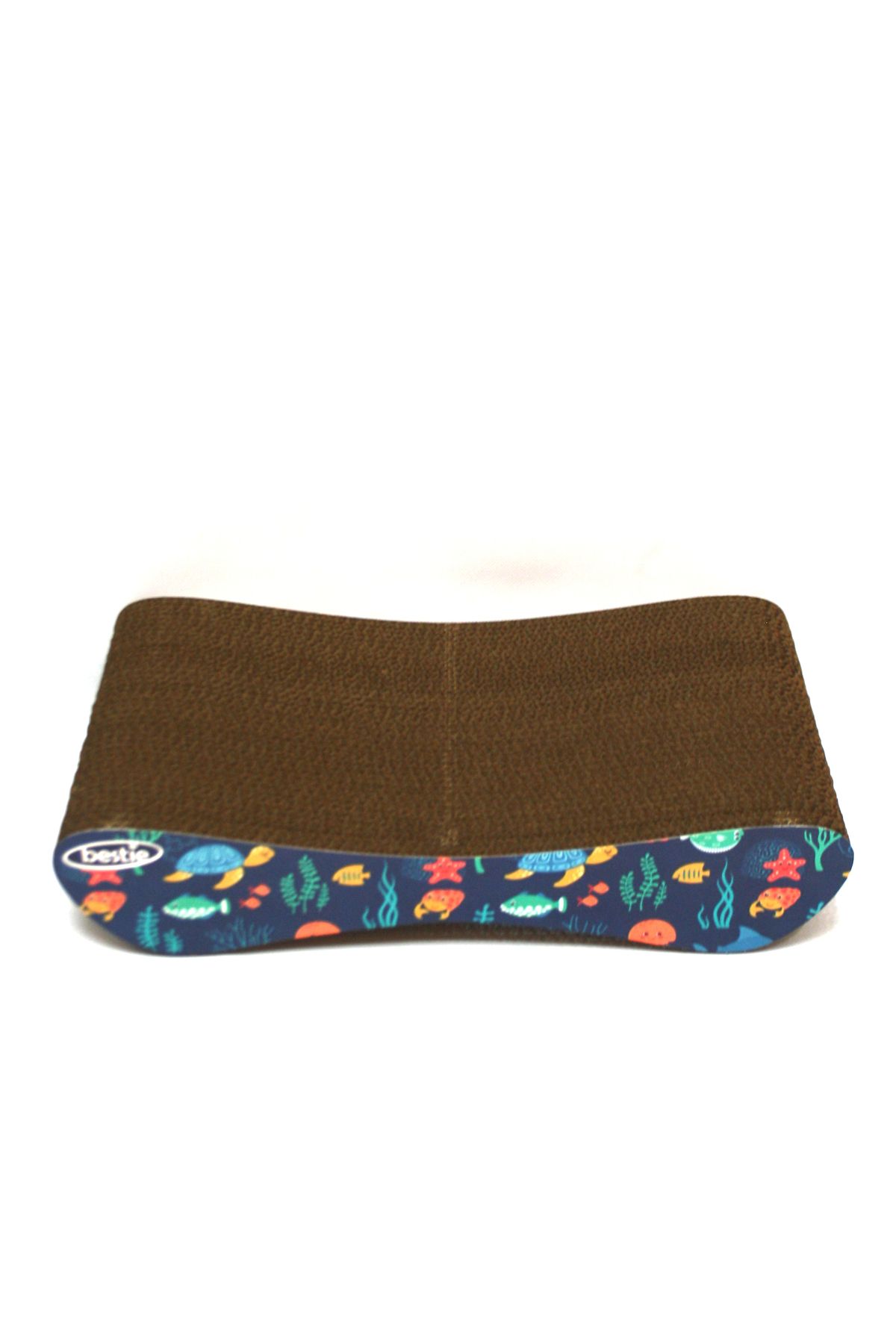 Bestie-Set of 2 - Cat Scratching Sofa Cardboard Cat Scratching Horizontal Scratching - Fish Pattern 7