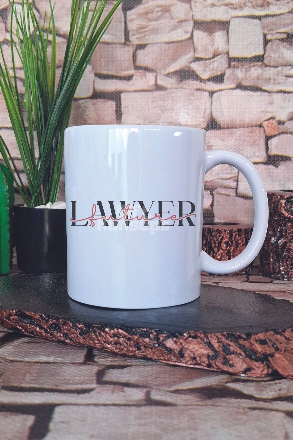 giftkonsept Future Lawyer Baskılı Geleceğin Avukatı Hukuk Öğrencisi Hediye Baskılı Kupa Bardak