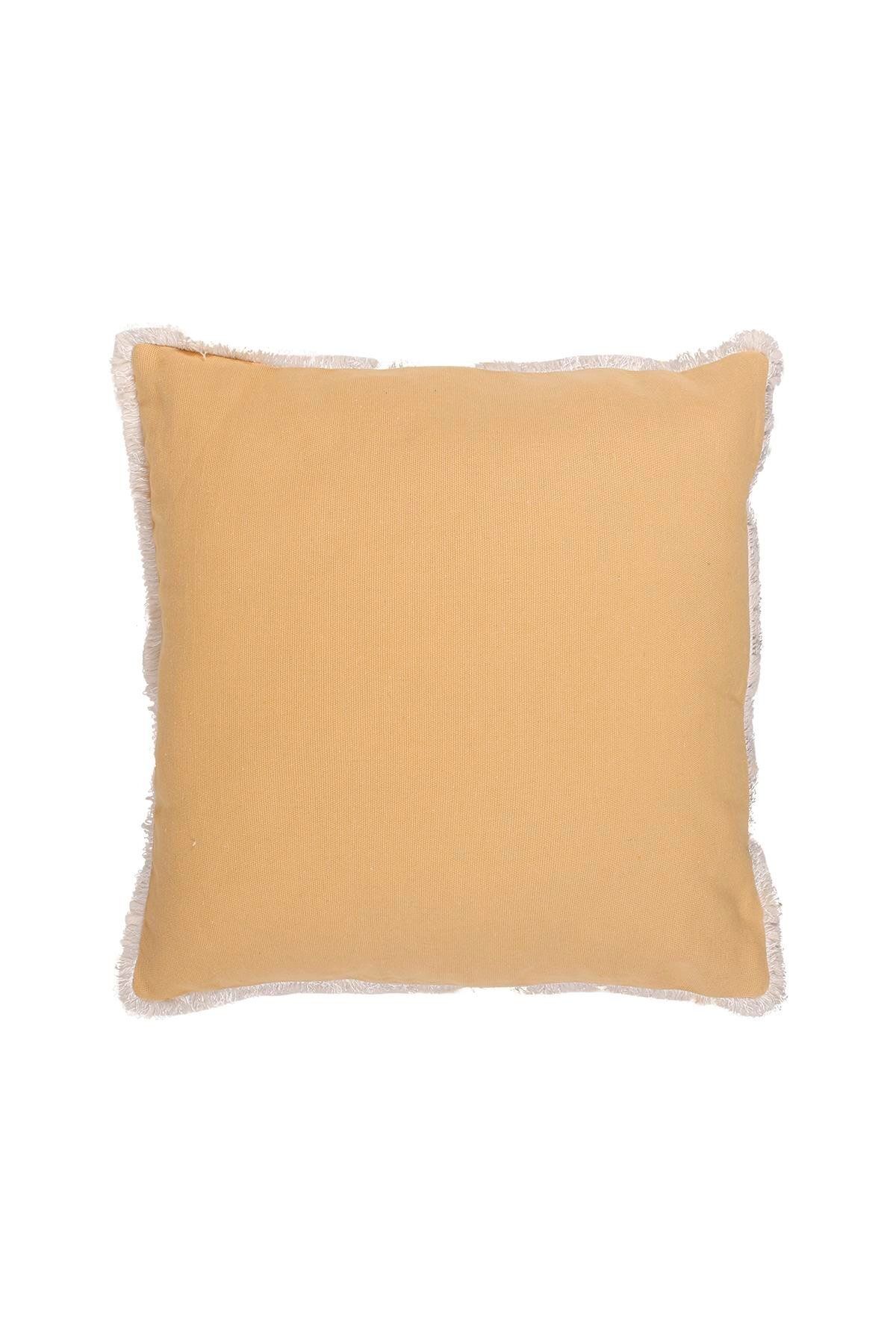 Deco Center Hana Sarı 45x45 Cm Kırlent Kılıfı
