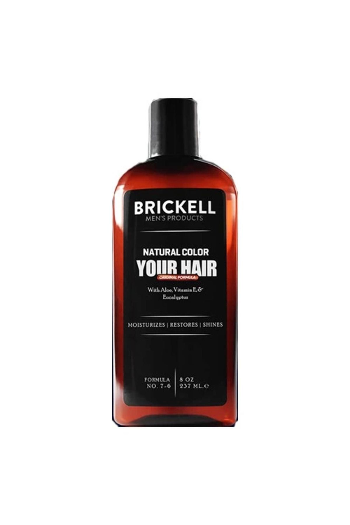 NZM TİCARET Brickell Saç, Sakal Beyazlık Giderci Ve Lendirci Şampuan 237 Ml 1 Ad. Hair, Beard Whiteness Remover