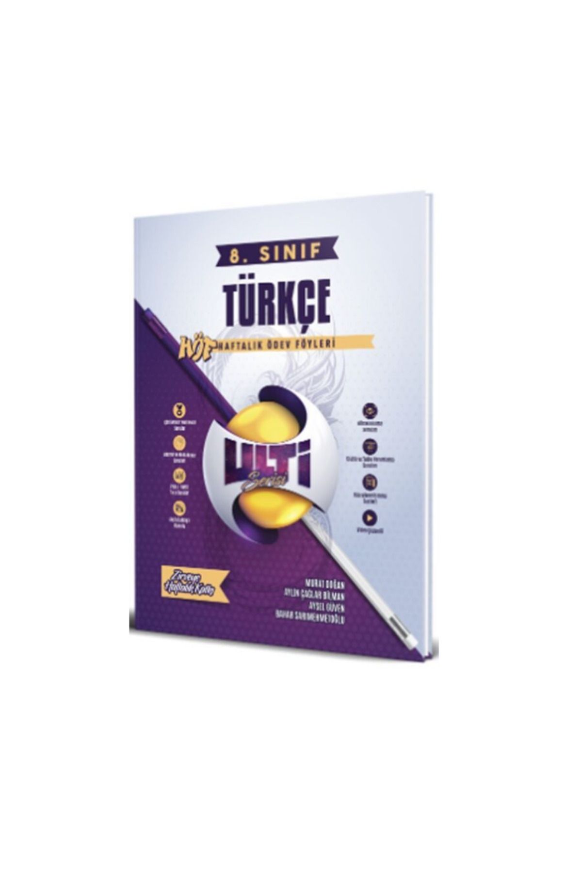Bes Yayınları Ulti Yayınları 8. Sınıf Türkçe Haftalık Ödev Föyleri