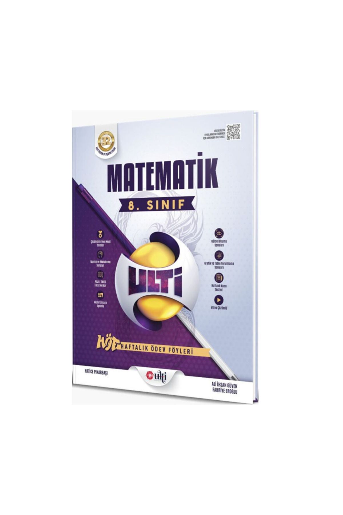 Bes Yayınları Ulti Yayınları 8. Sınıf Matematik Haftalık Ödev Föyleri