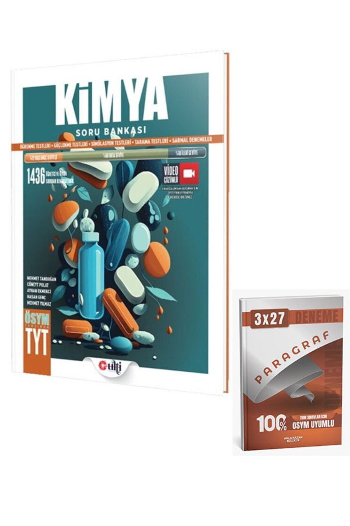 Anla Kazan Yayınları Ulti 2026 TYT Kimya Soru Bankası+Anla Kazan Paragraf