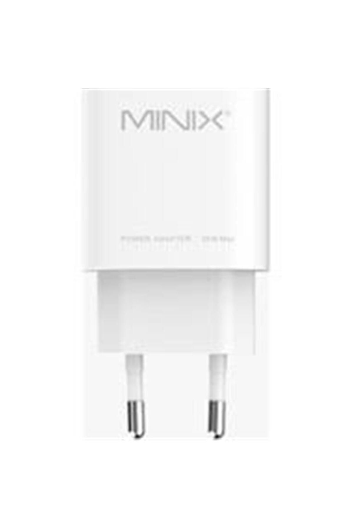 Vobotek Teknoloji Minix MX-C25W 25W USB-C Beyaz Adaptör