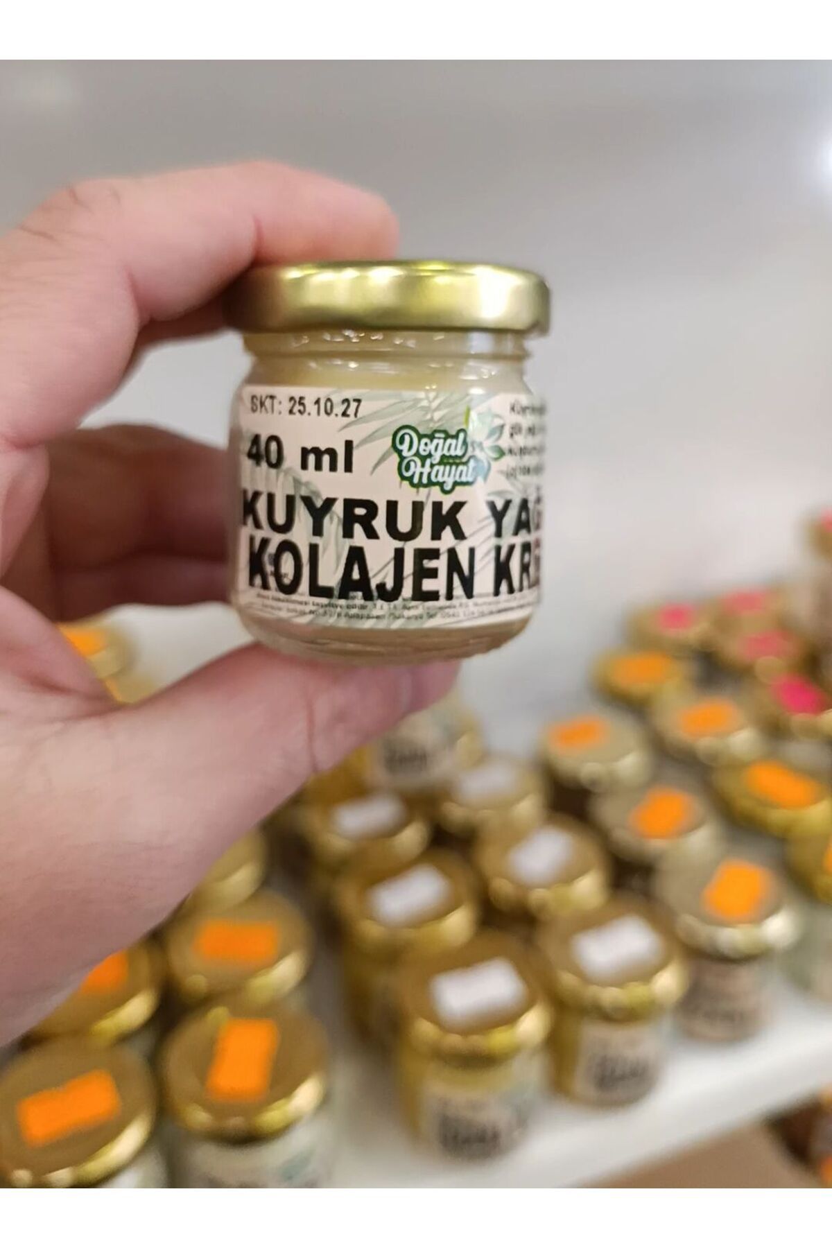 Doğal hayat 54 KUYRUK YAĞLI KOLAJEN KREM 40 ML