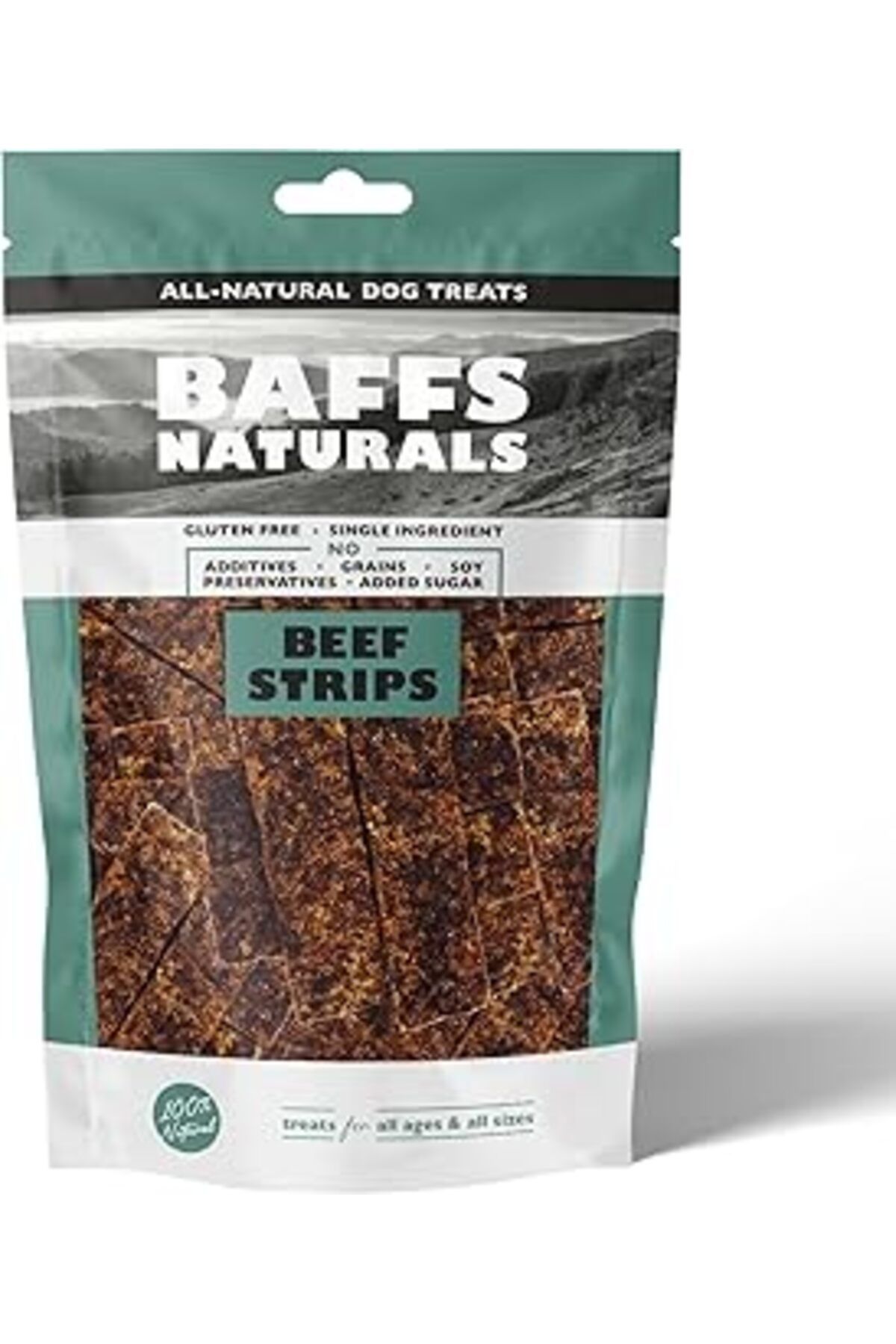 Mu Art Ahşap Baffs Naturals Dana Mini Et Çubuğu 100% Doğal Köpek Ödül Maması 100 Gr (100 Gr X 1 Adet)