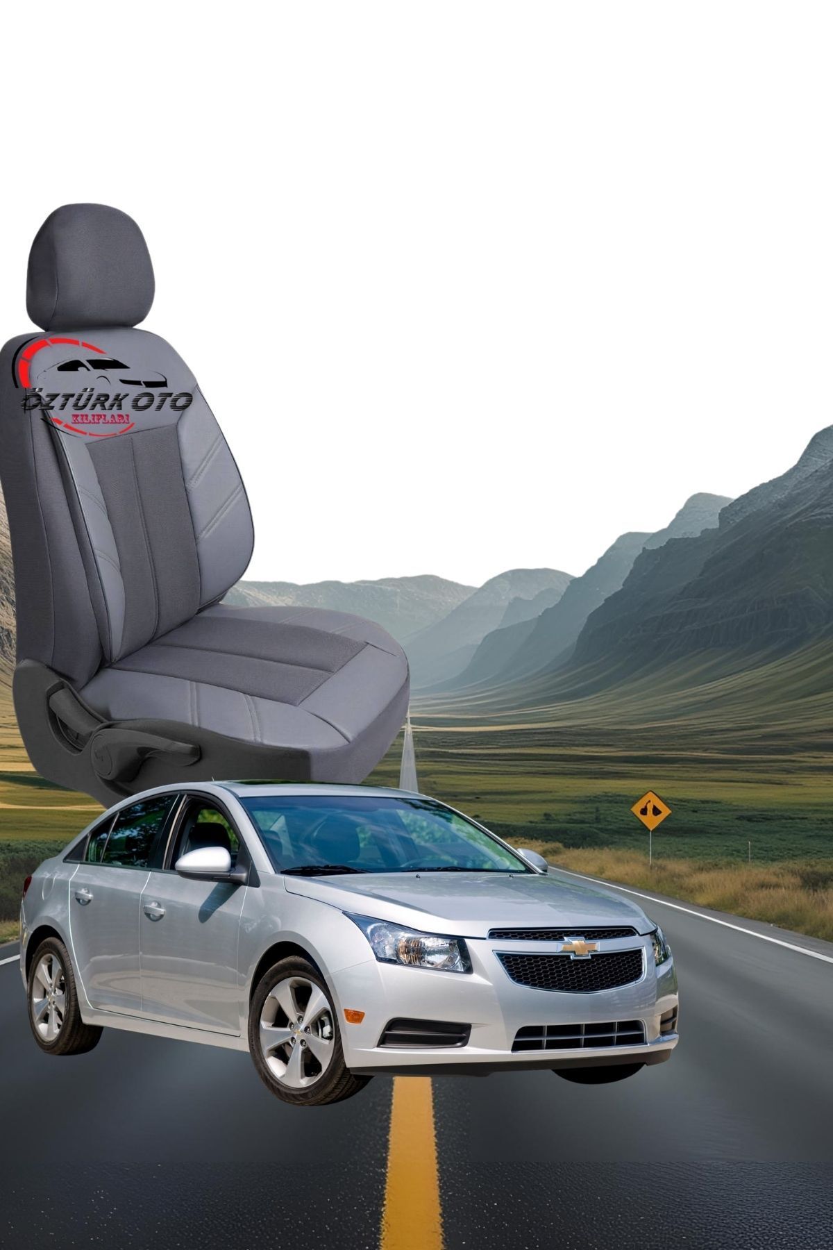 MEVLÜT ÖZTÜRK OTO KILIFLARI Akik Serisi Chevrolet Cruze Tam Set Oto Koltuk Kılıfı