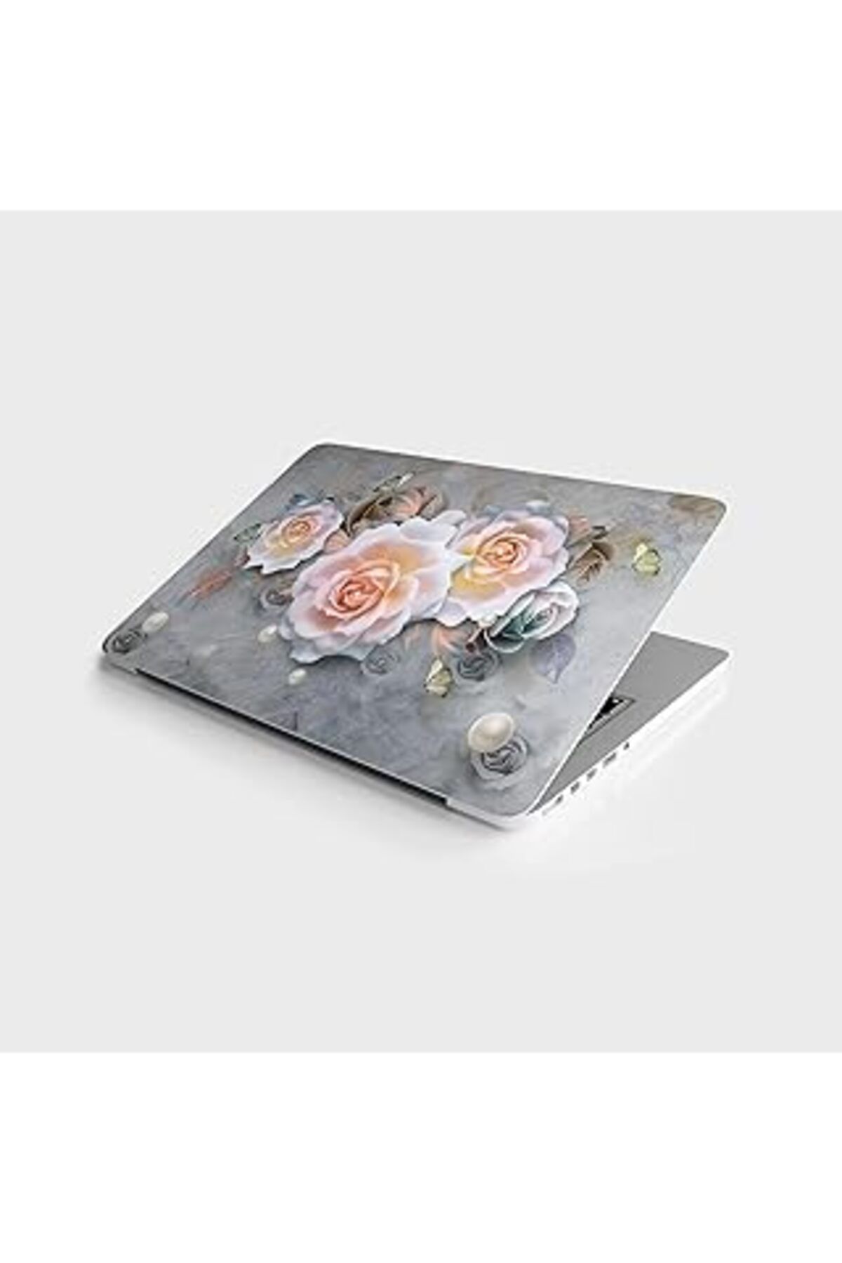 NETWORK ART Laptop Sticker Bilgisayar Notebook Pc Kaplama Etiketi 3D Gül