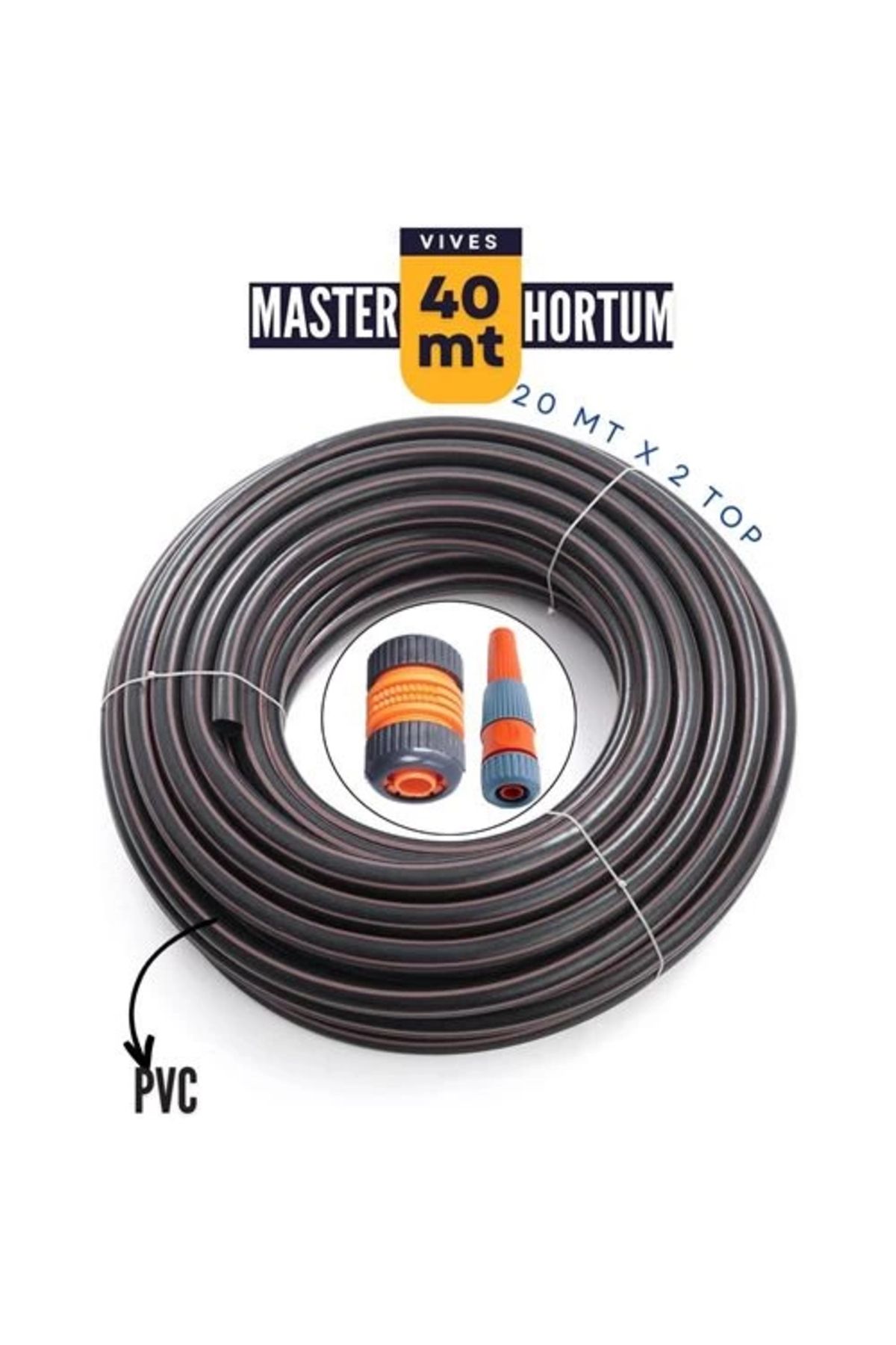 CANSA 40 Metre Master Bahçe Hortumu Sulama Aparatı HEDİYELİ