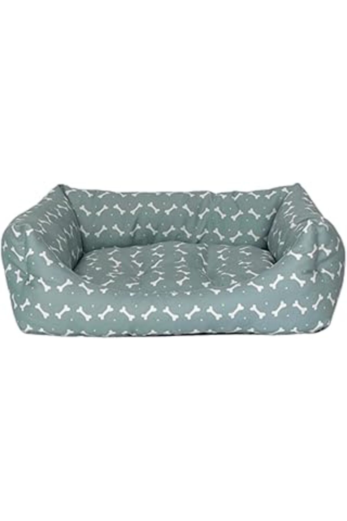 Mu Art Ahşap Pet Comfort Uniform Bone Mint-beyaz Kedi Ve Köpek Yatağı S 50x60cm
