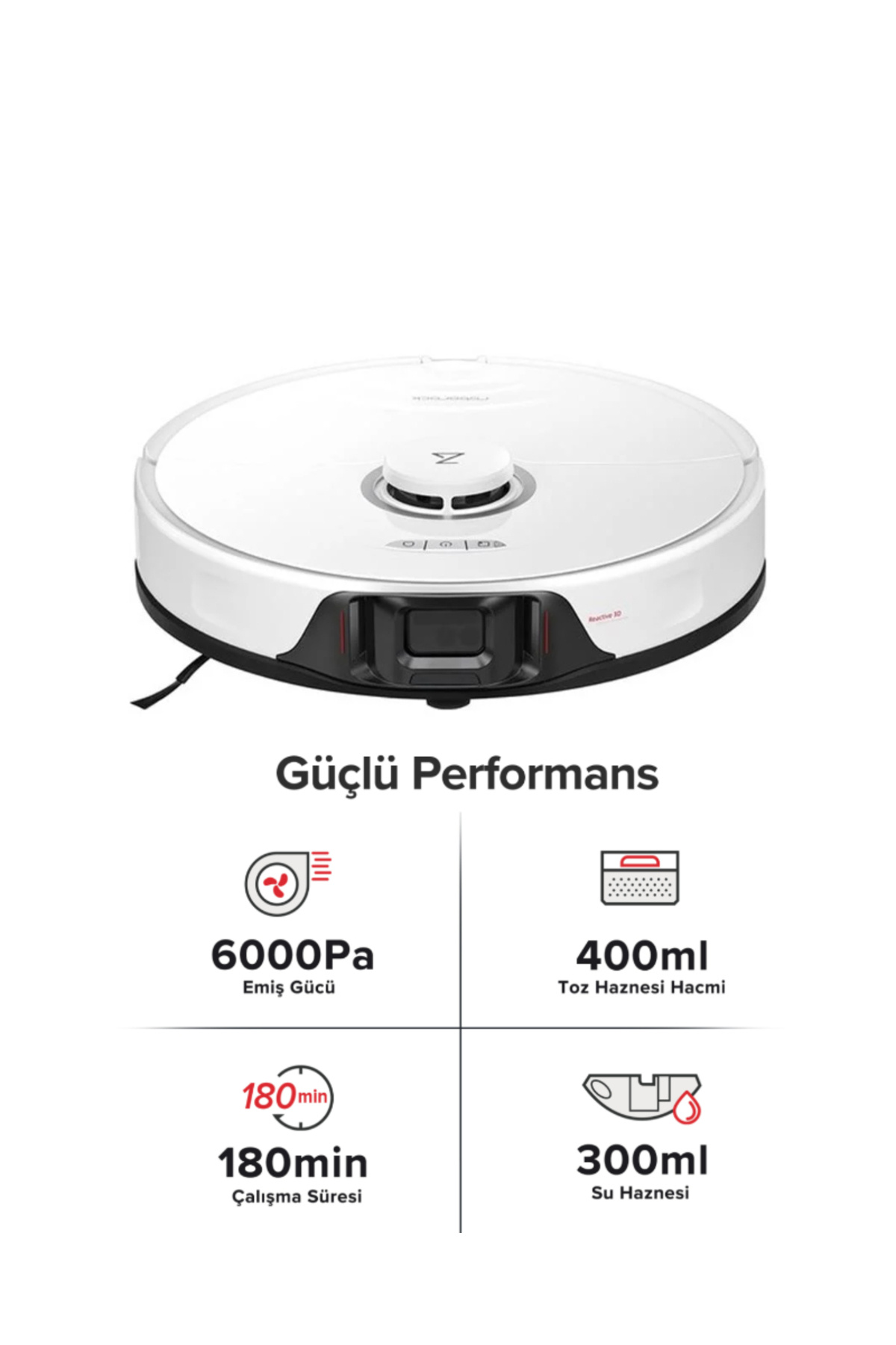 Roborock S8 Sonic – Lidar Navigasyonlu, Premium Akıllı Robot Süpürge TÜRKİYE GARANTİLİ