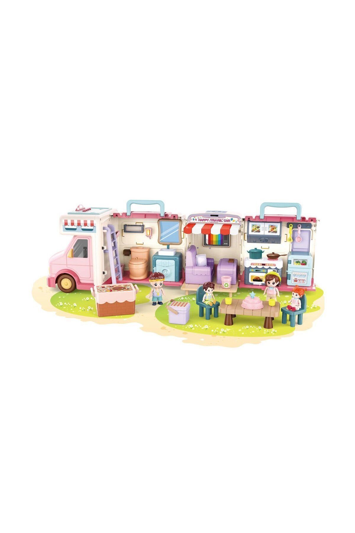 CRONDER G0021 Sesli Aksesuarlı Açılıp-Katlanabilir Karavan