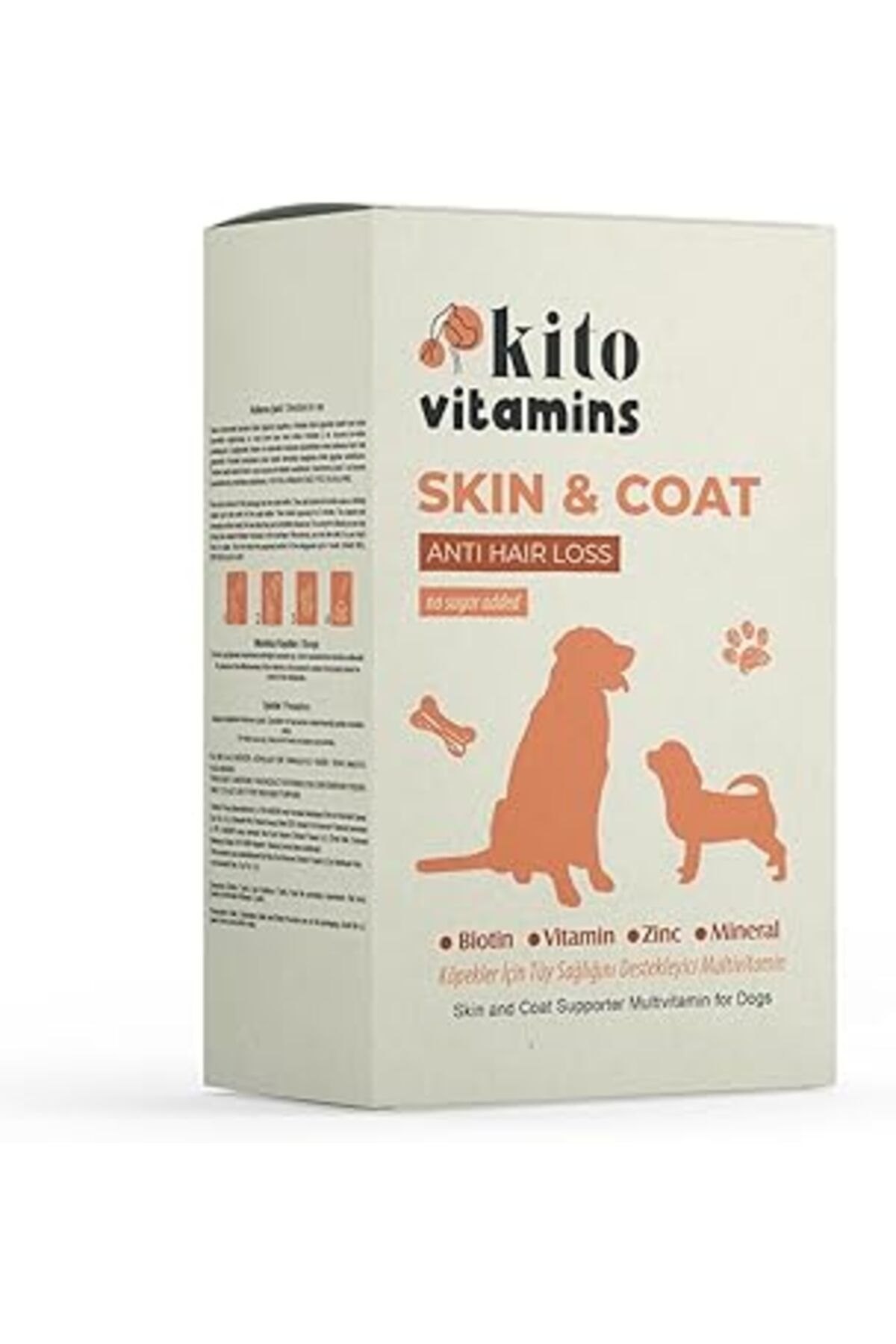 Mu Art Ahşap Kito Skin & Coat Köpekler Tüy Sağlığını Destekleyici Multivitamin