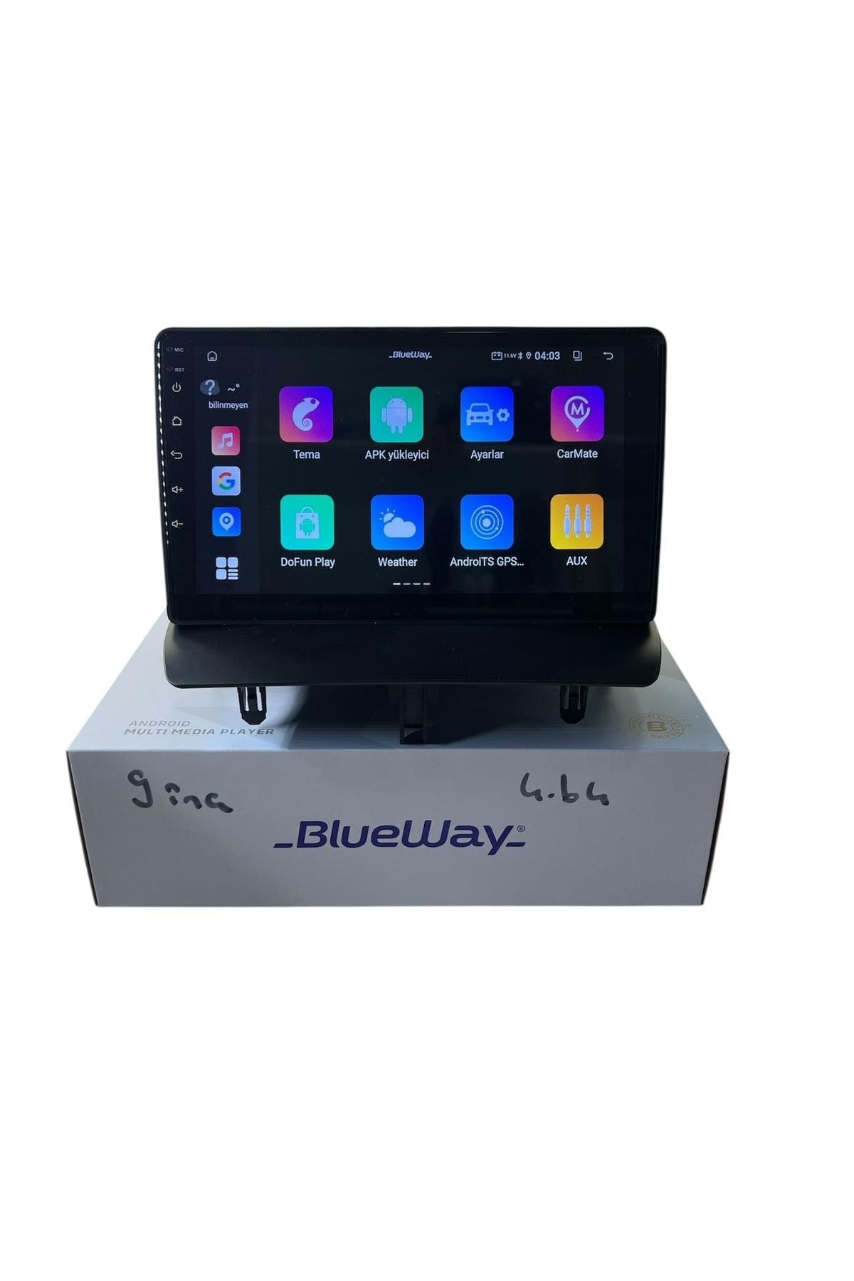 Blueway Ford Courier 2013-2024 BLUEWAY 4-64 PROFESYONEL OEM MULTİMEDİA