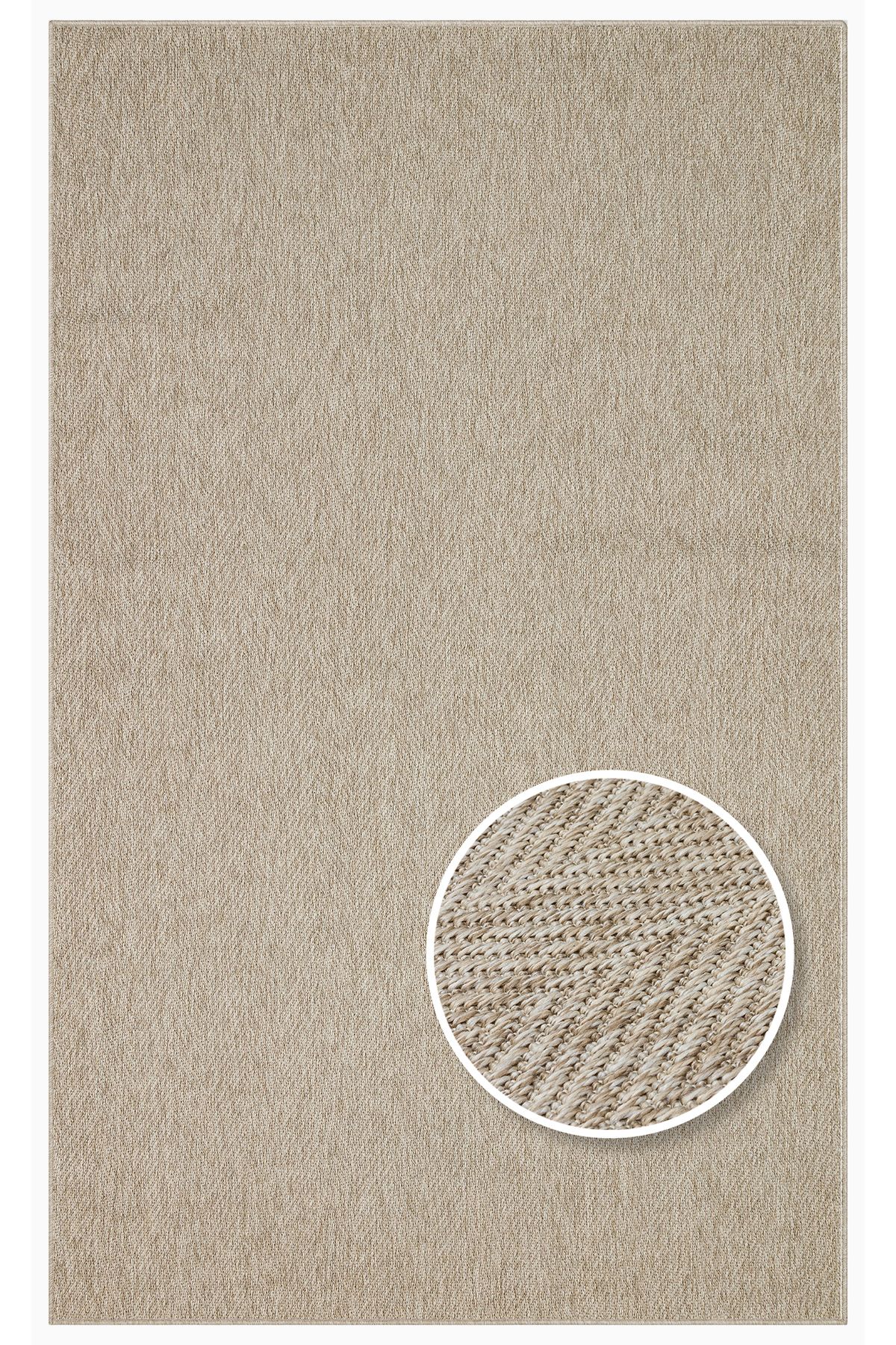 Eko Halı MAYER HALI Sisal Halı VNT 2704 L.BEIGE İç ve Dış Mekan Kullanımına Uygun Sisal