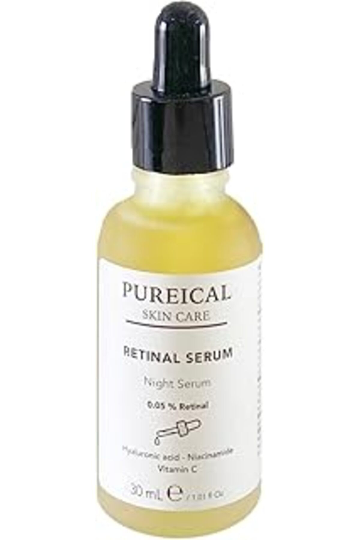 ASİTAN Pureical Retinal Serum, Niacinamide, Ethyl Ascorbic Acid, Leke Karşıtı,%0,05 Retinal Gece Serumu 30