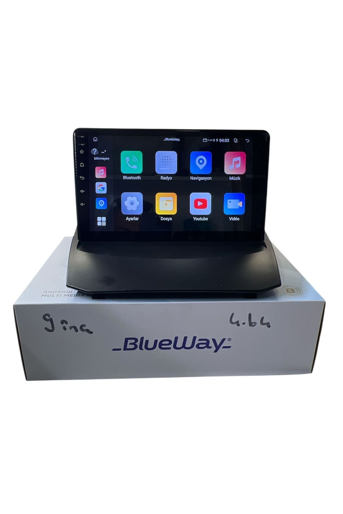 Blueway Ford Fiesta 2009-2012 BLUEWAY 4-64 PROFESYONEL OEM MULTİMEDİA