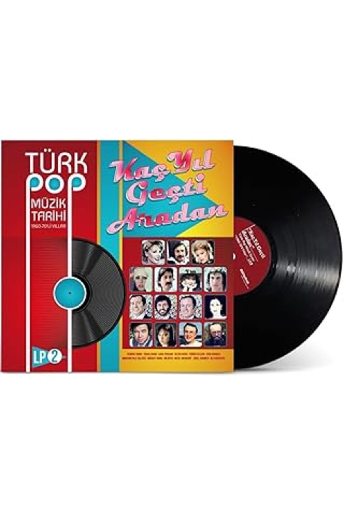 Qedii Yapıkredi Kültür Sanat Lp-Türk Pop Muzik Tarihi 1960-70'Li Yıllar - 2- Kac Yil Gecti Aradan Vol:2 L
