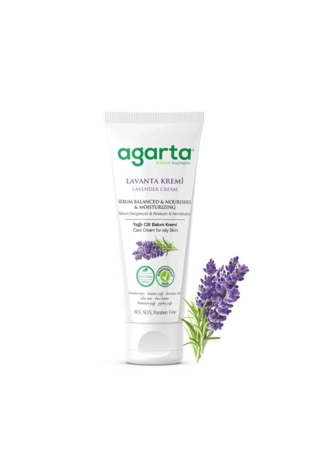 CANSA Doğal Cilt Bakım Kremi 75 ml Lavanta