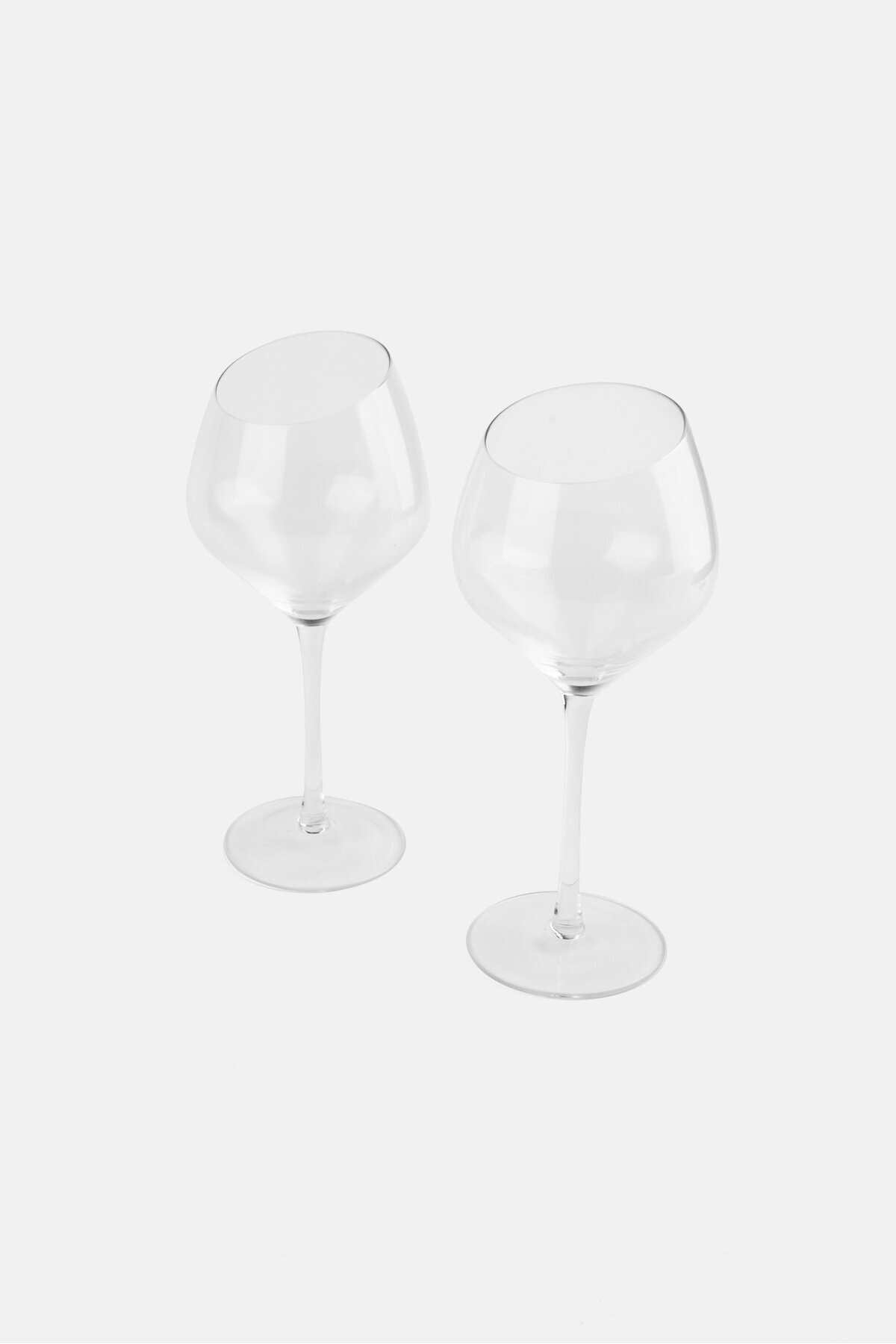 Fissman-2 Pieces Red Wine Glasses Set 550 ml, Transparent 2