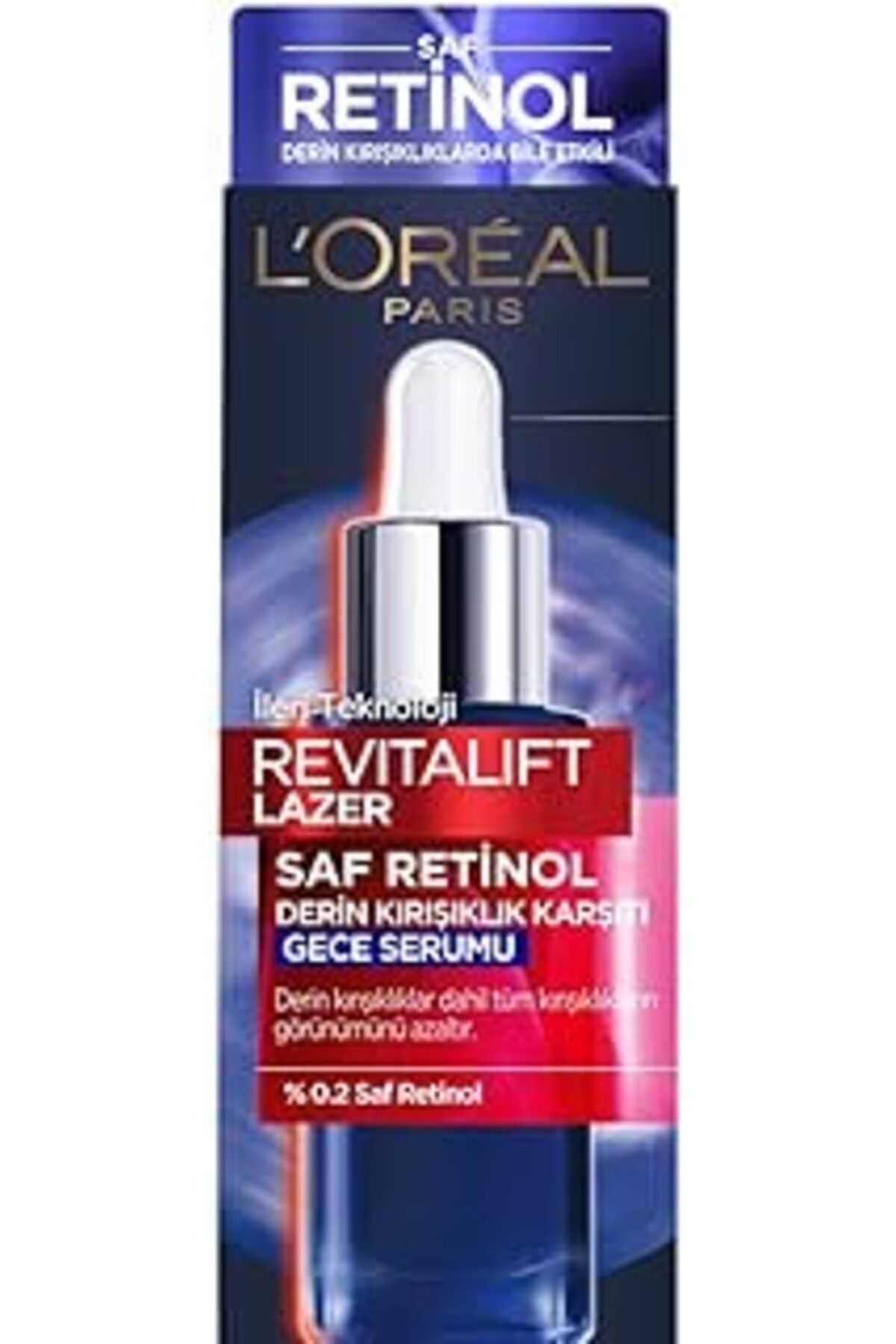 ASİTAN Paris Revitalift Lazer Saf Retinol Gece Serumu 1 Paket (1 X 30 Ml)