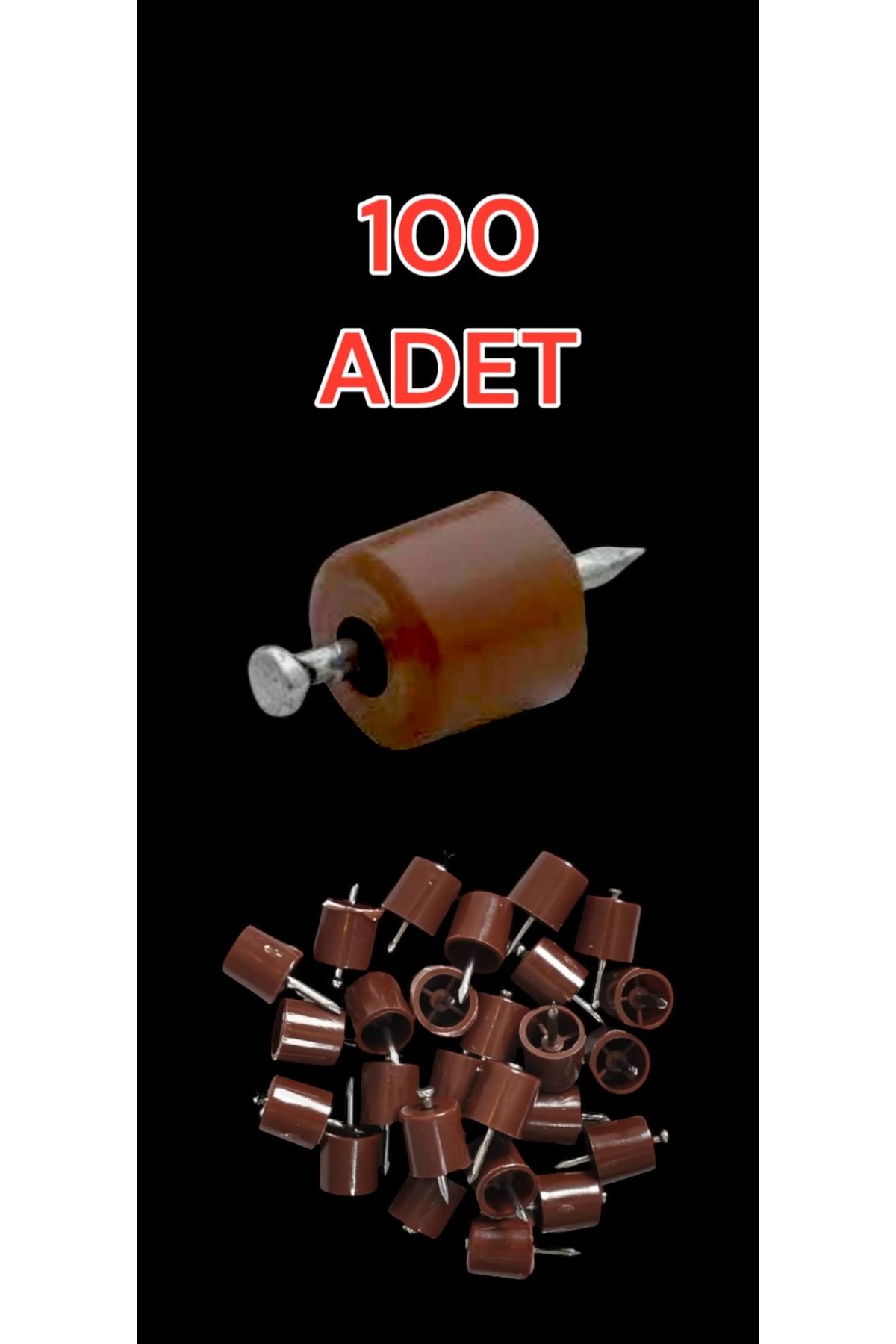 By mag Dolap Raf Pimi Kahverengi 100 ADET