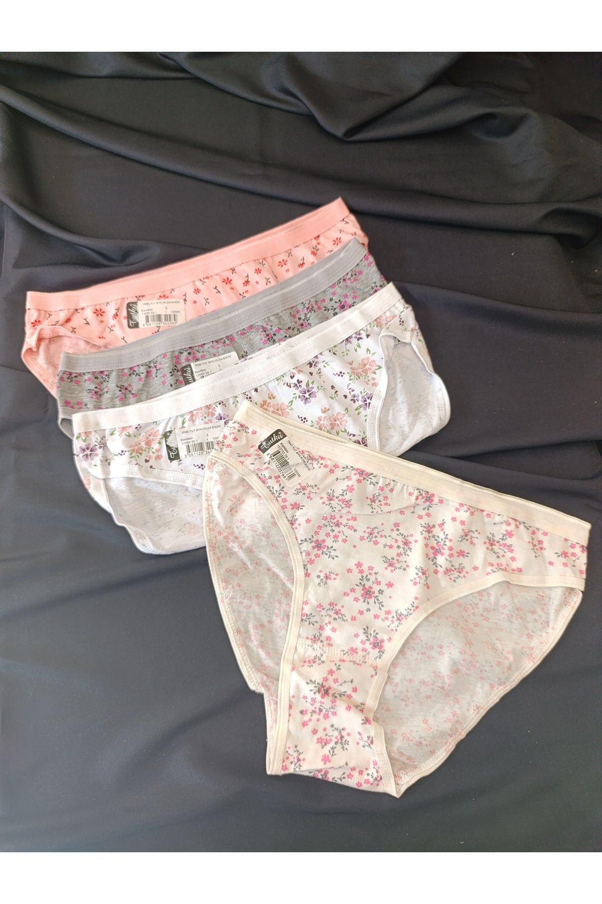 Butik 4 ADET KADIN PENYE KUMRU BİKİNİ MODEL KÜLOT