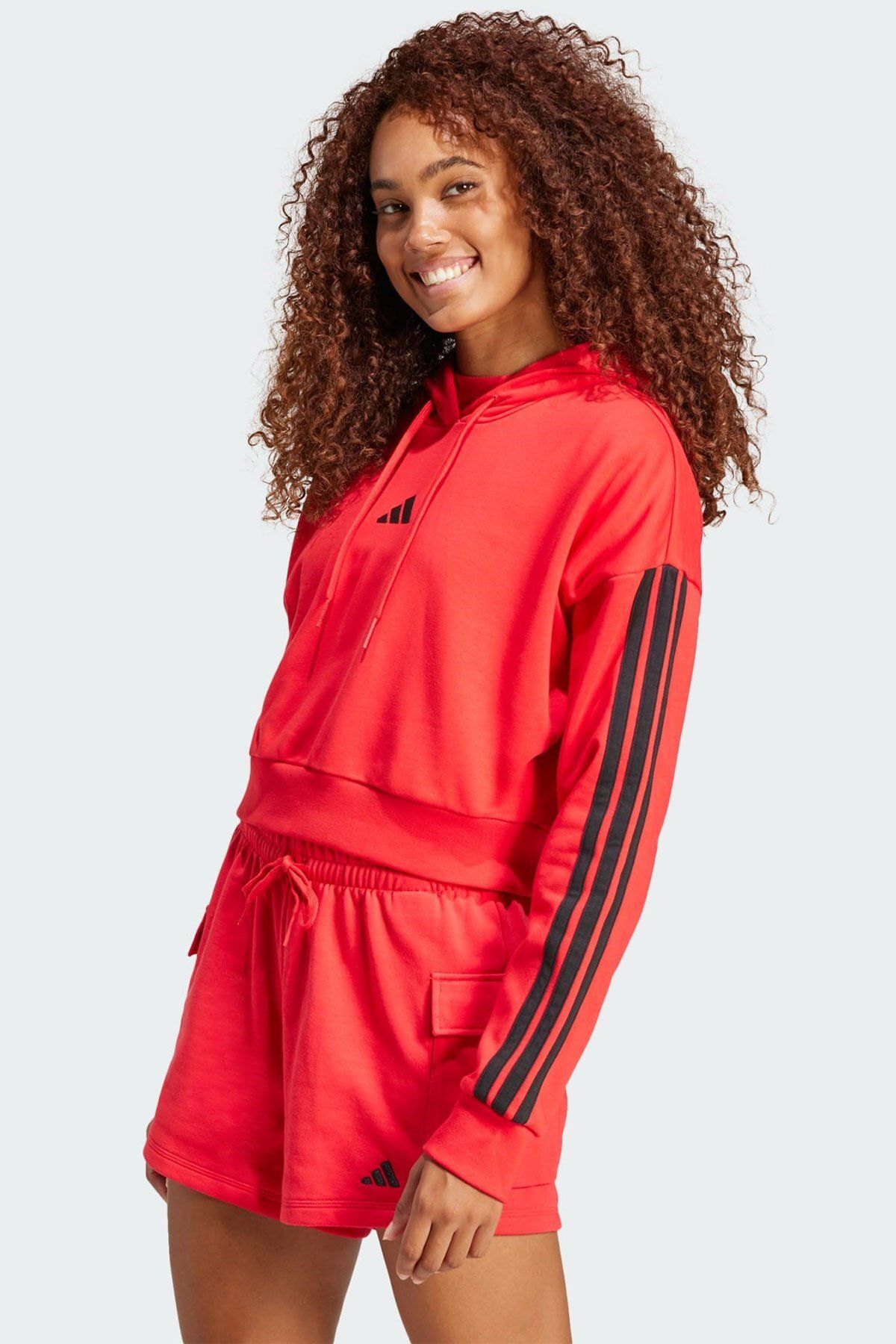adidas Kadın 3S FT Cro Sweat