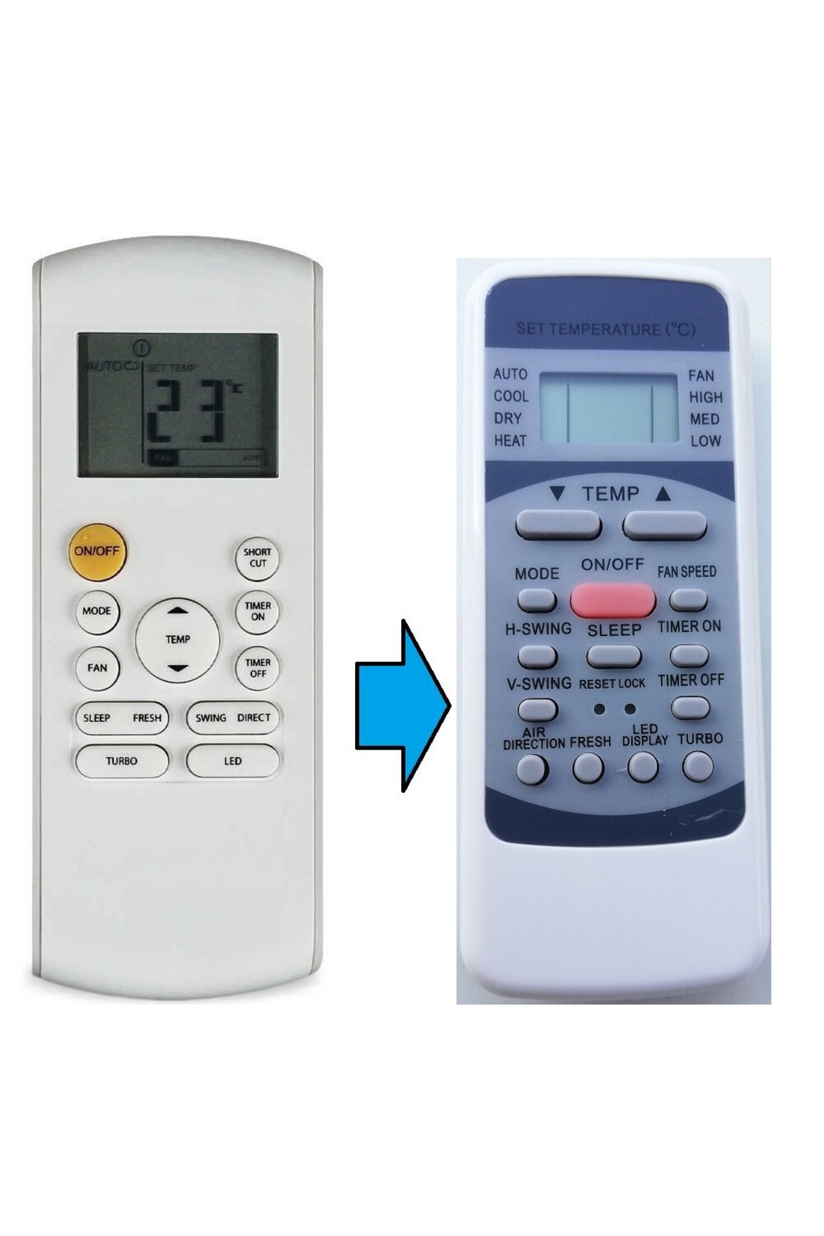Midea MİDEA Klima Kumandası RG57B BGE