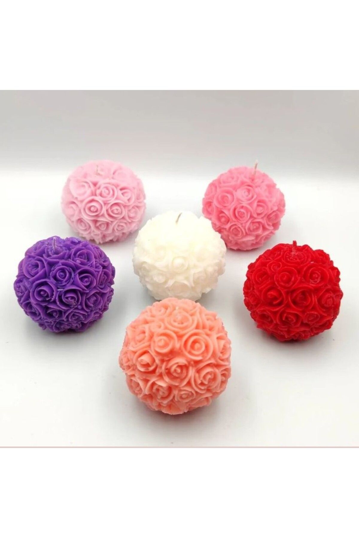 Handmade 30 adet top gül kına nişan ,nikah babyshower hediyelik