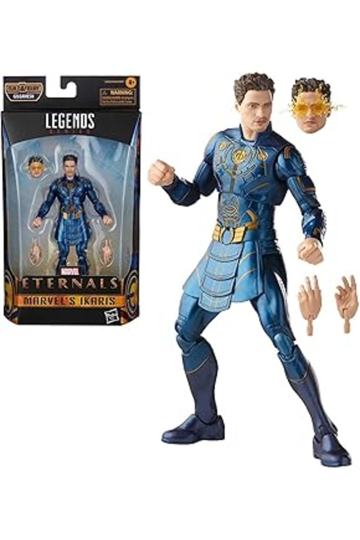 Mu Art Ahşap Hasbro Marvel Legends Series The Eternals Marvel’s Ikaris Aksiyon Figürü