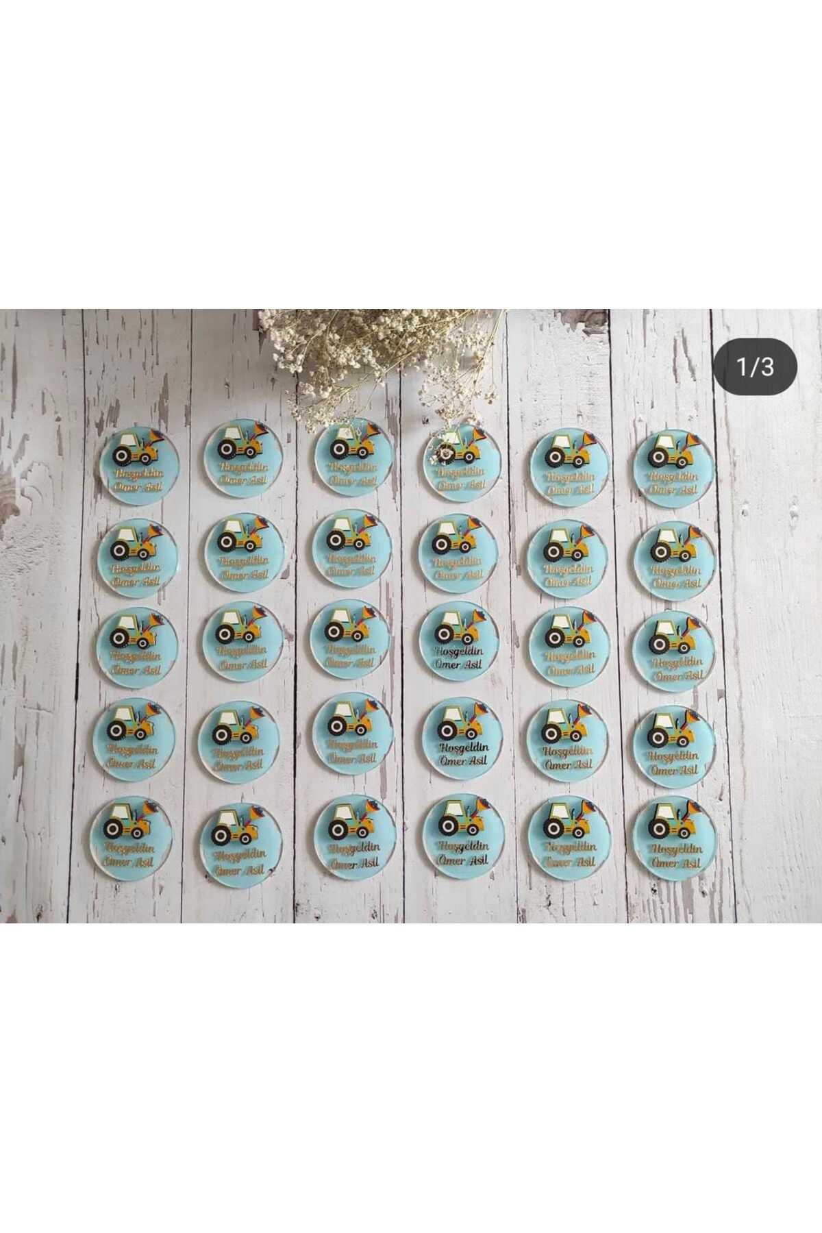 rüyaevitasarım BEBEK HEDİYELİK DOĞUM DOĞUM GÜNÜ SÜNNET NİŞAN SÖZ BABY SLOWER KINA DÜĞÜN MAGNET 20 ADET