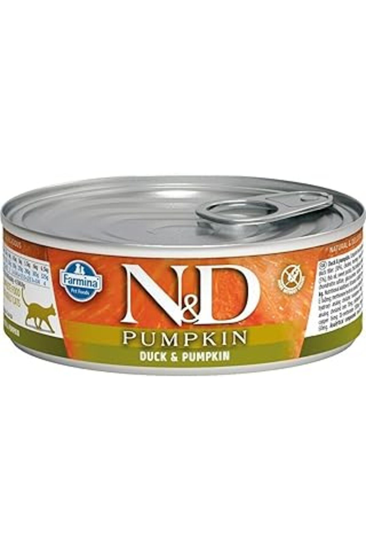 NETWORK ART N&D Pumpkin Yaş Kedi Maması, Ördekli, Yetişkin, 70 Gr